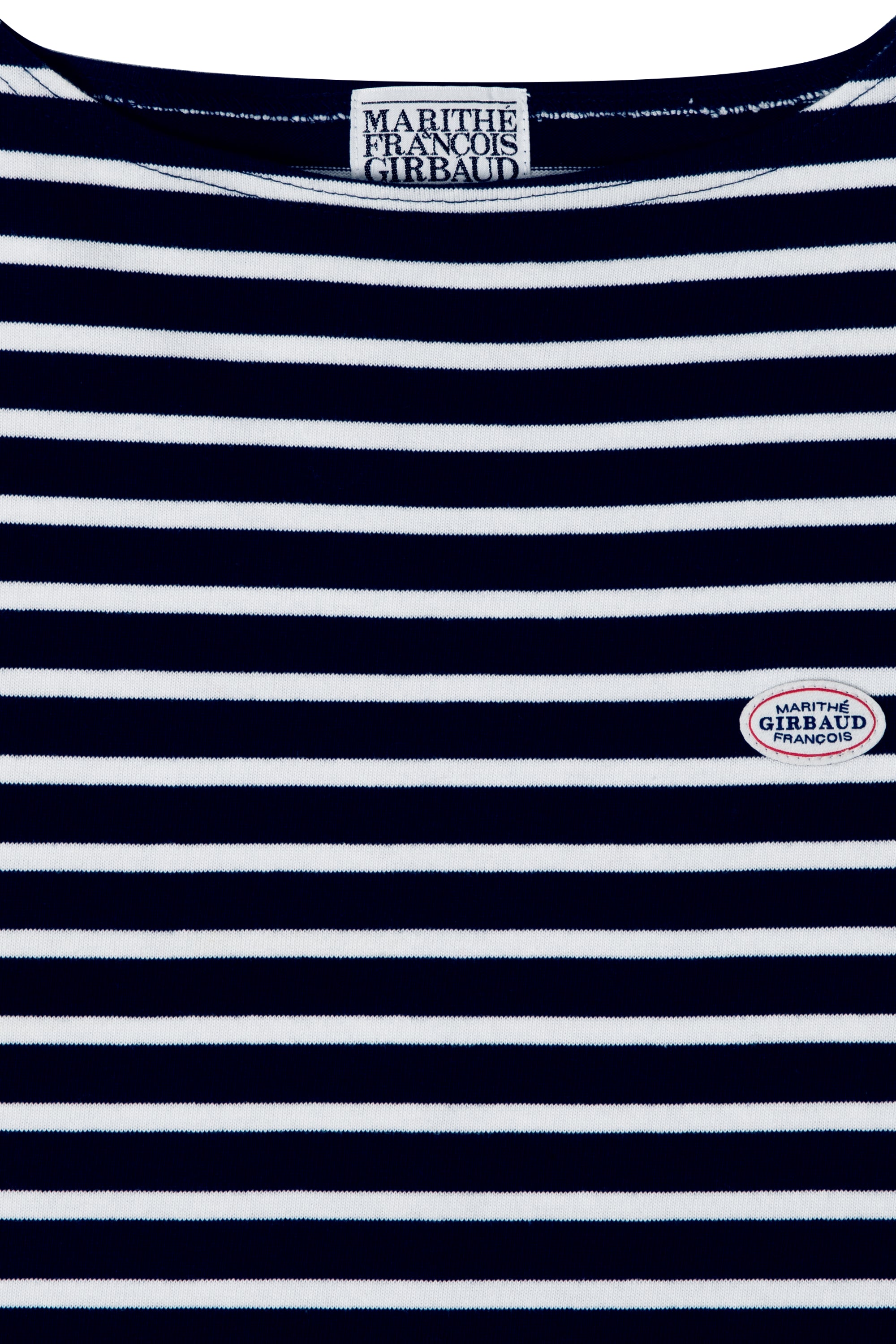 Border Stripe Long Sleeve Navy