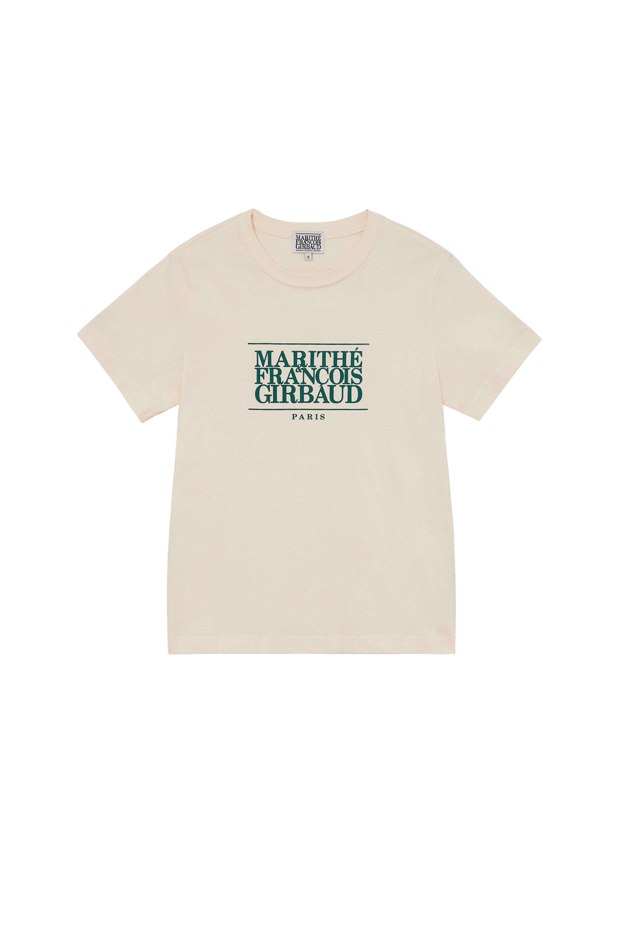 W Classic Logo Tee Light Beige