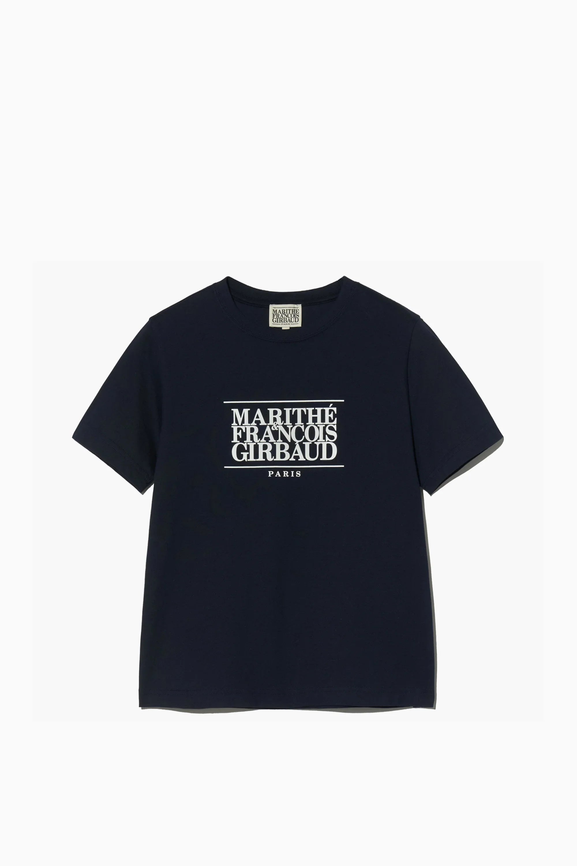 W Classic Logo Tee Navy