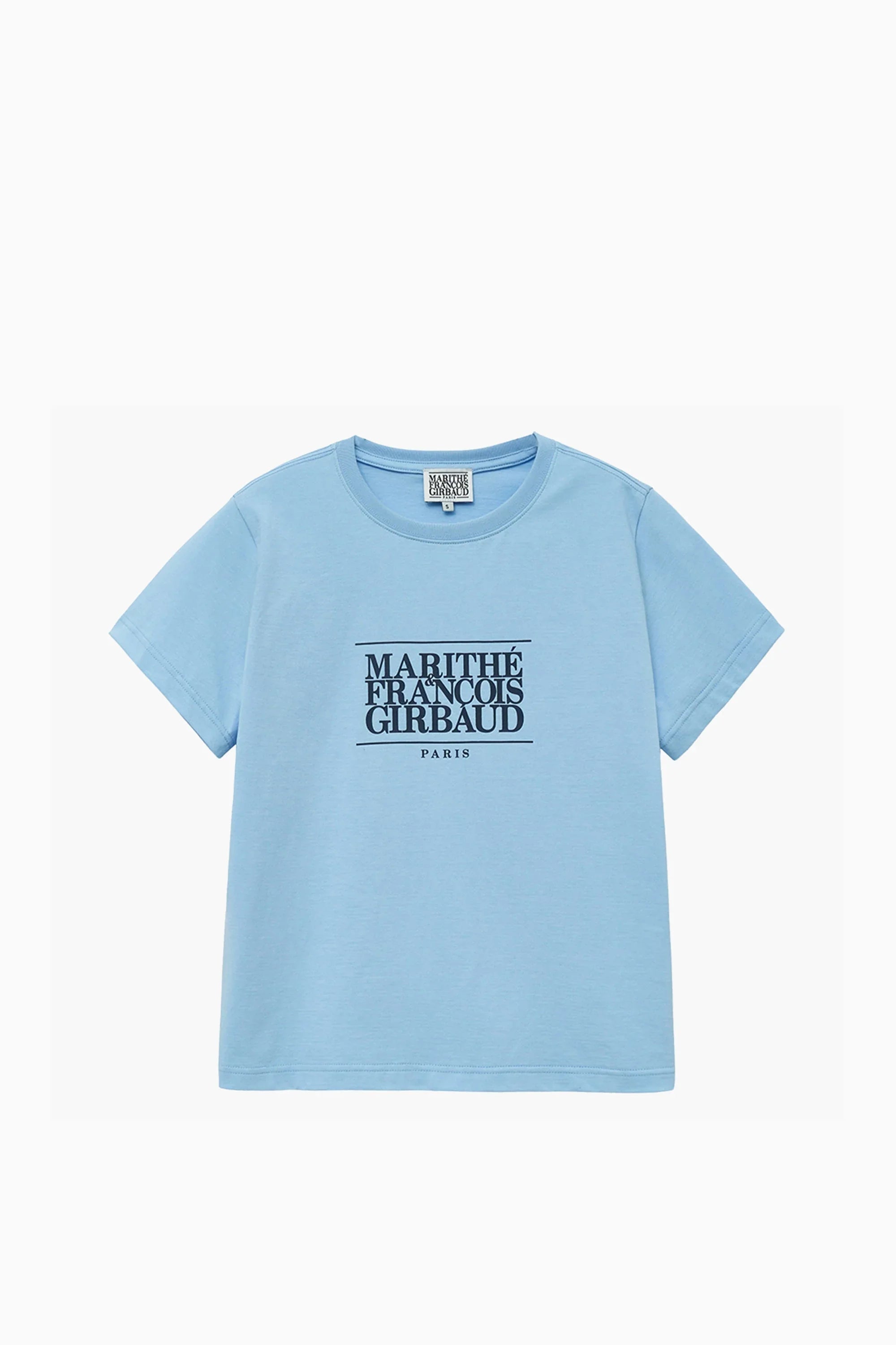 W Classic Logo Tee Sky Blue