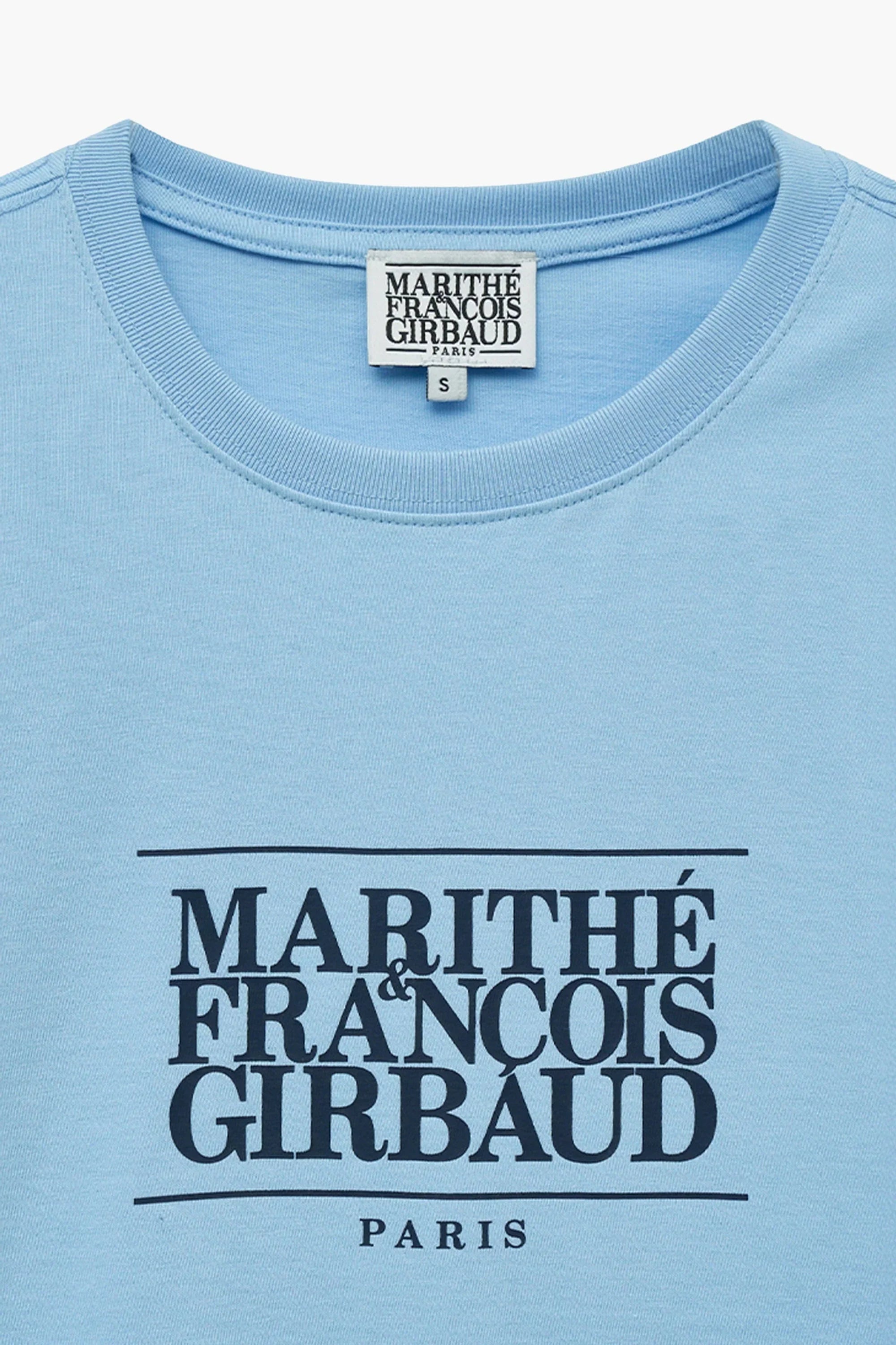 W Classic Logo Tee Sky Blue