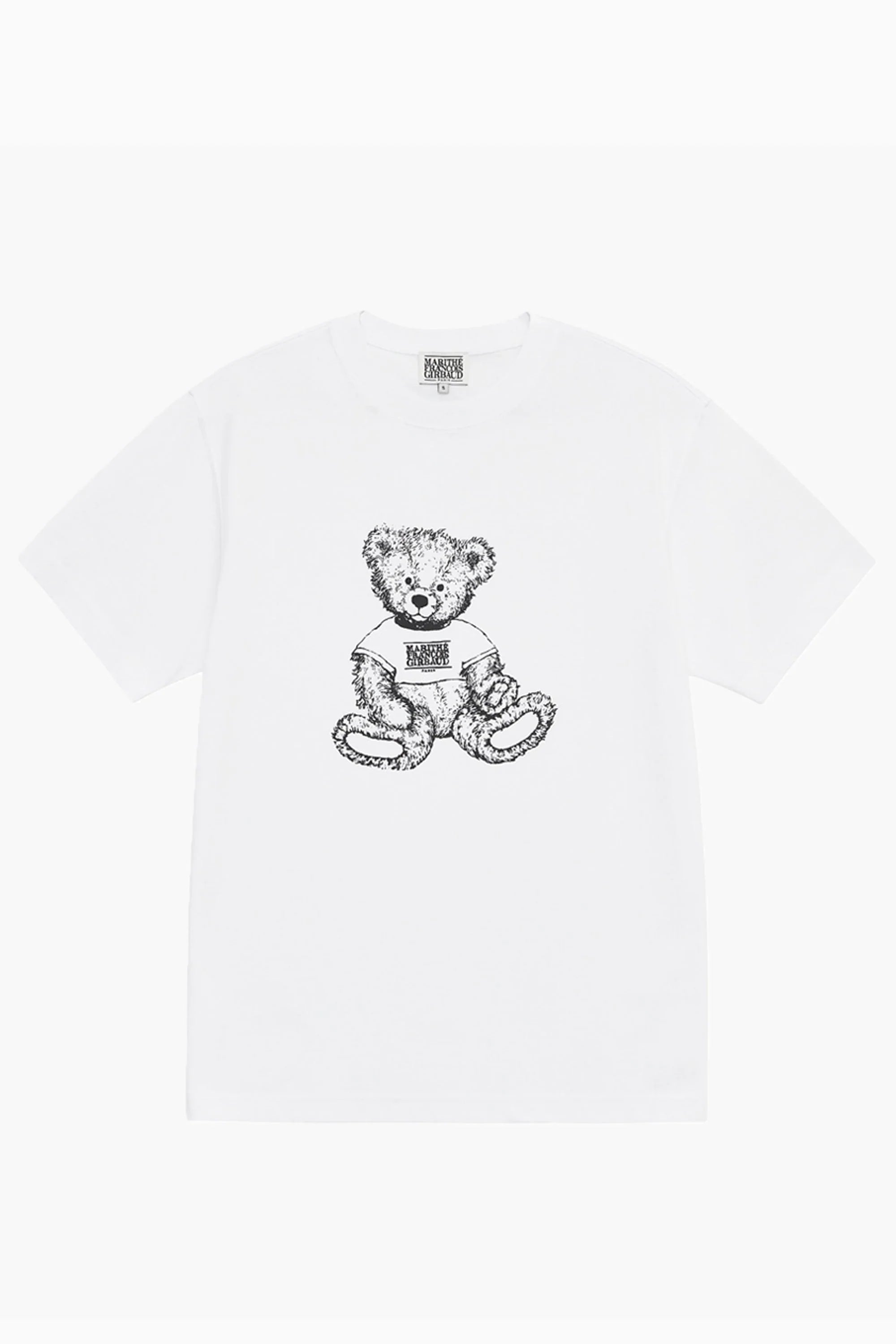 Doodle Bear Tee White / Black