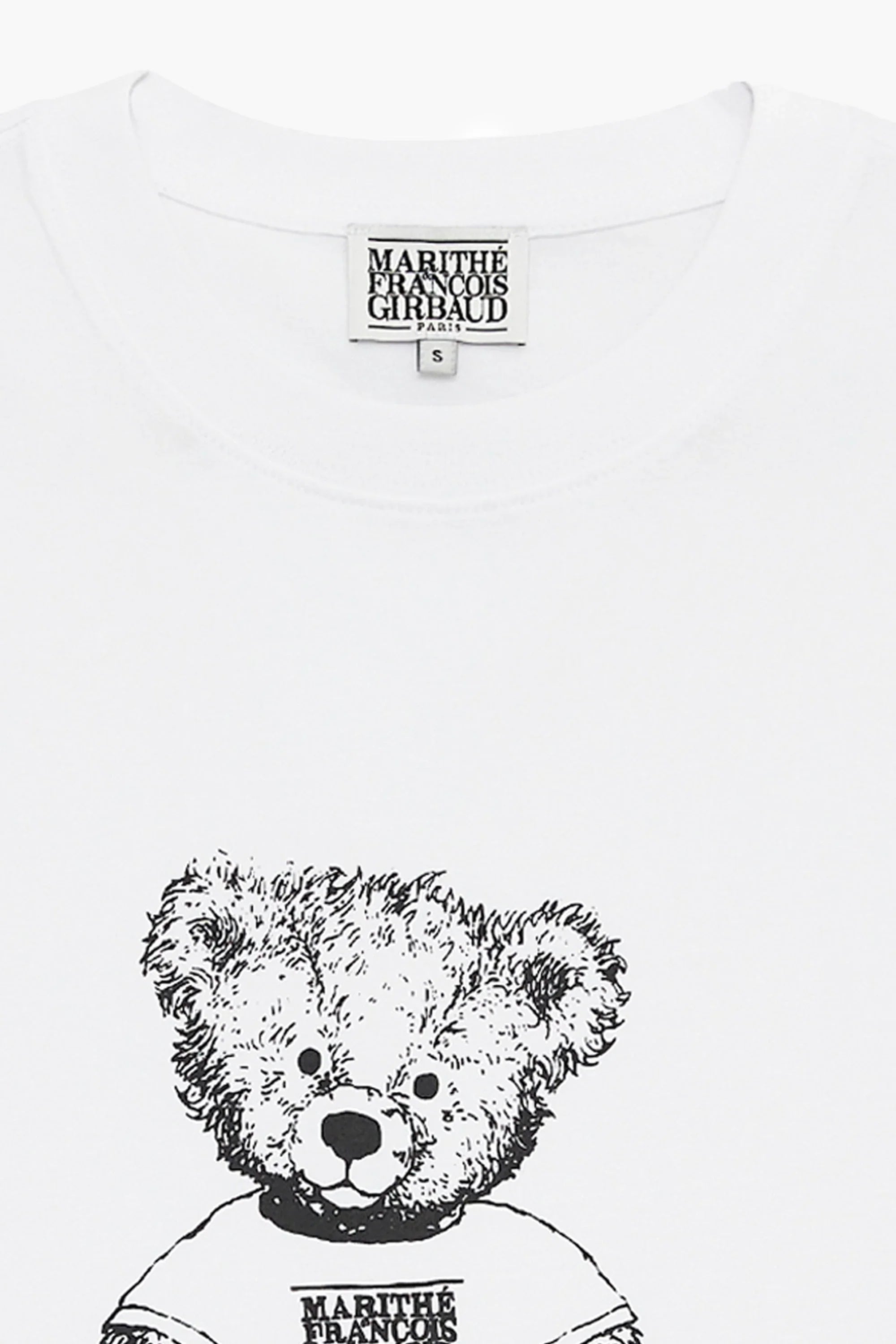 Doodle Bear Tee White / Black