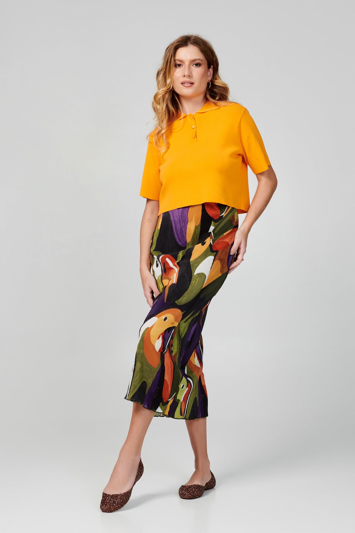 MELISSA CAMPANA PAPEL VII AD รองเท้าคัทชูทรงบัลเลต์