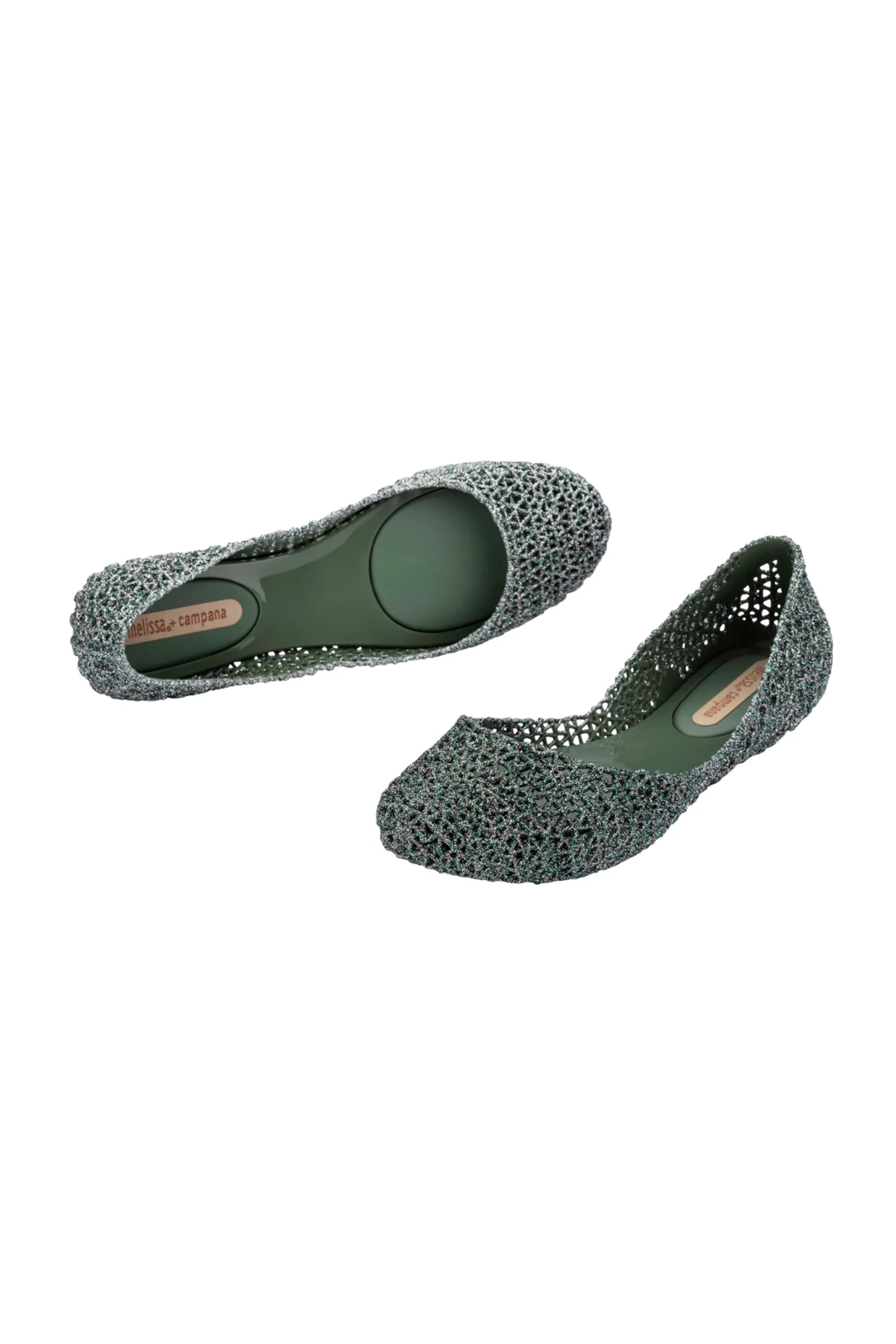 バレエシューズ Melissa  Campana  Papel VII /  Black 37 Melissa Campana Papel VII (with powder) – melissa shoes Japan