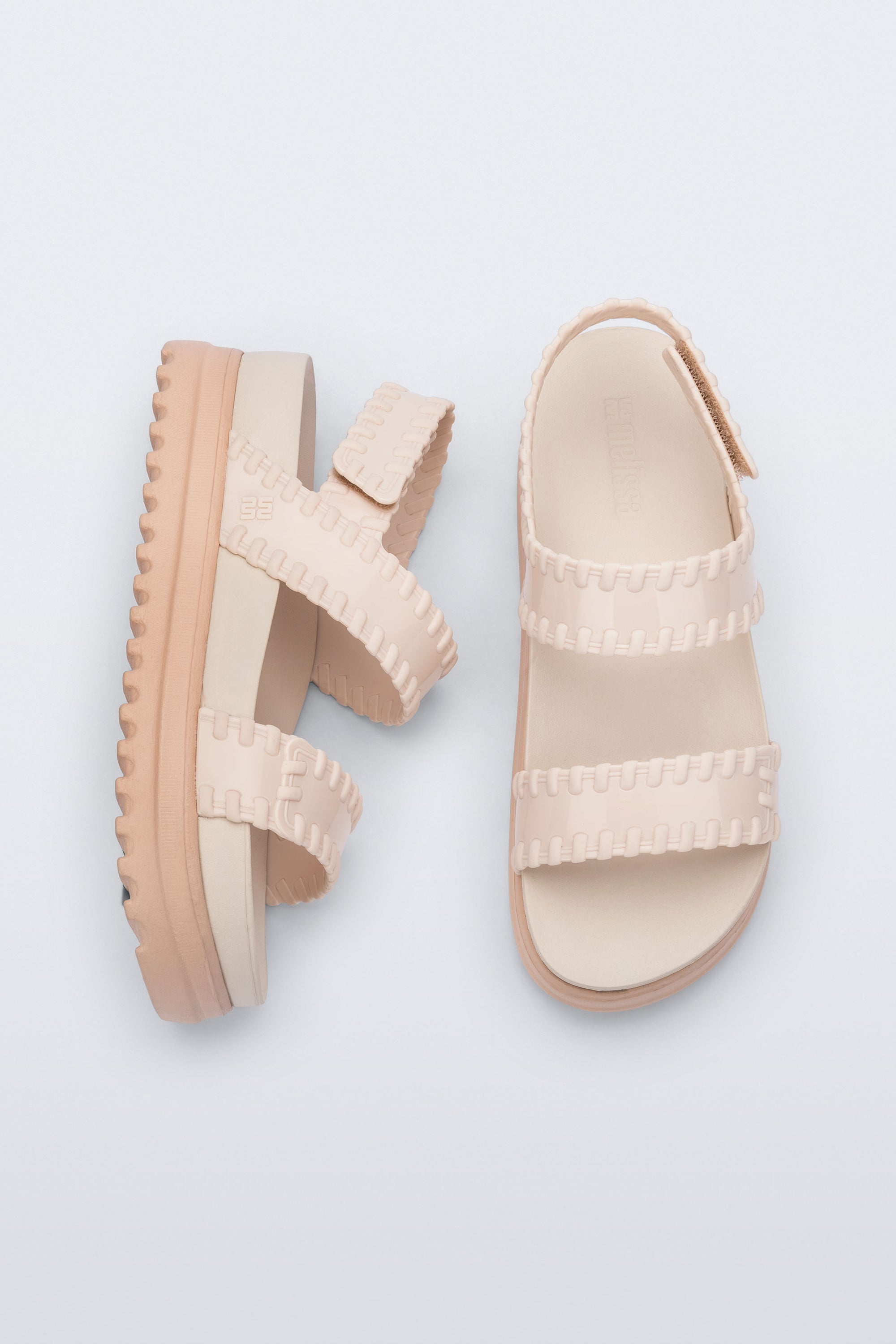 MELISSA DUNE PLATFORM AD รองเท้ารัดส้น