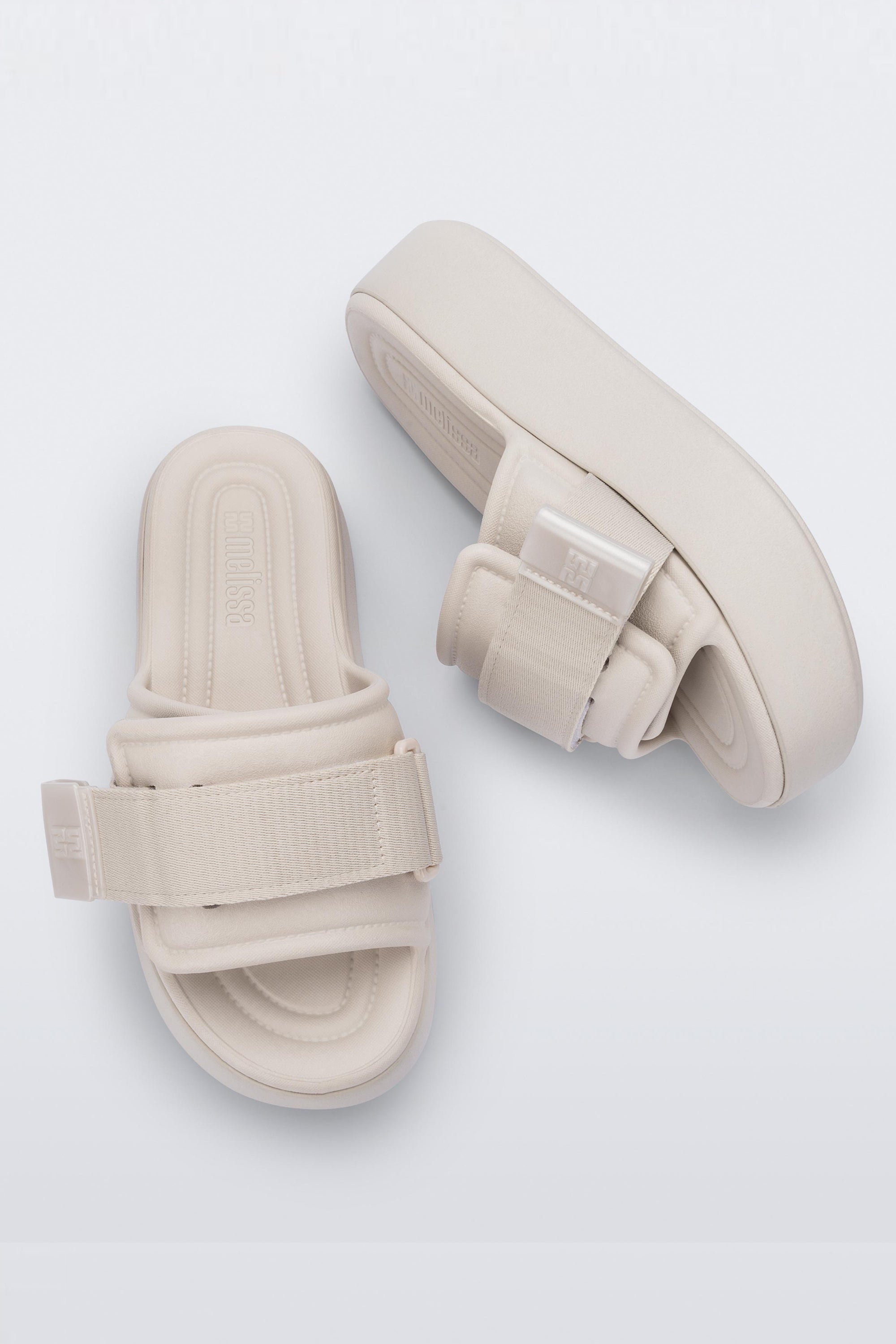 MELISSA FREE FUZZY SLIDE PLATFORM AD รองเท้าแตะ