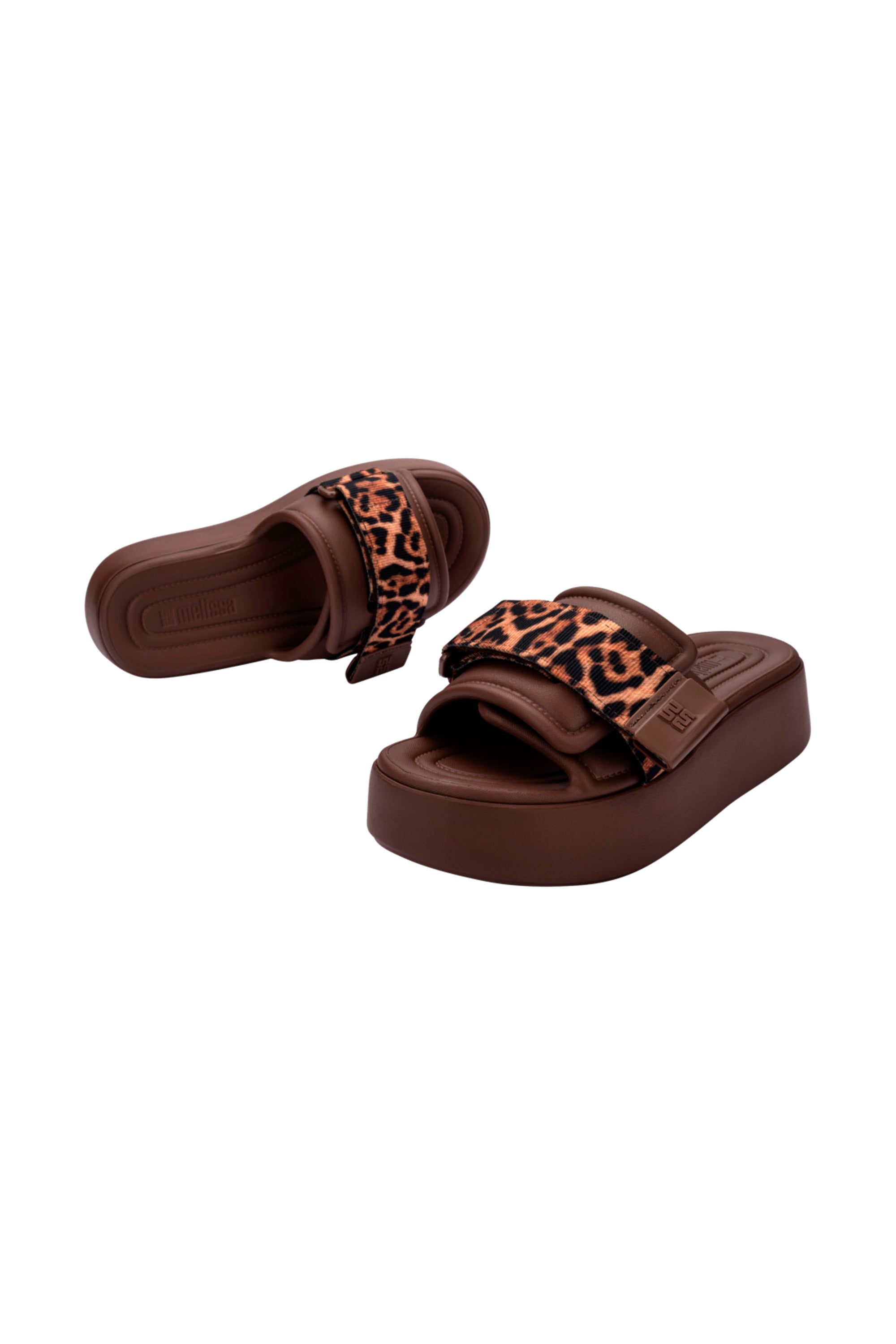 MELISSA FREE FUZZY SLIDE PLATFORM AD รองเท้าแตะ