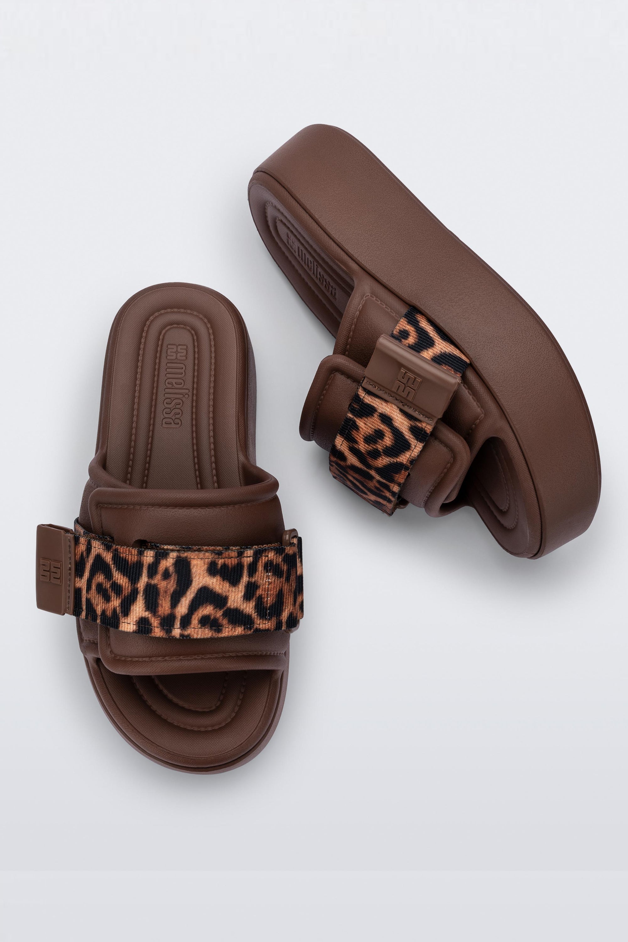 MELISSA FREE FUZZY SLIDE PLATFORM AD รองเท้าแตะ