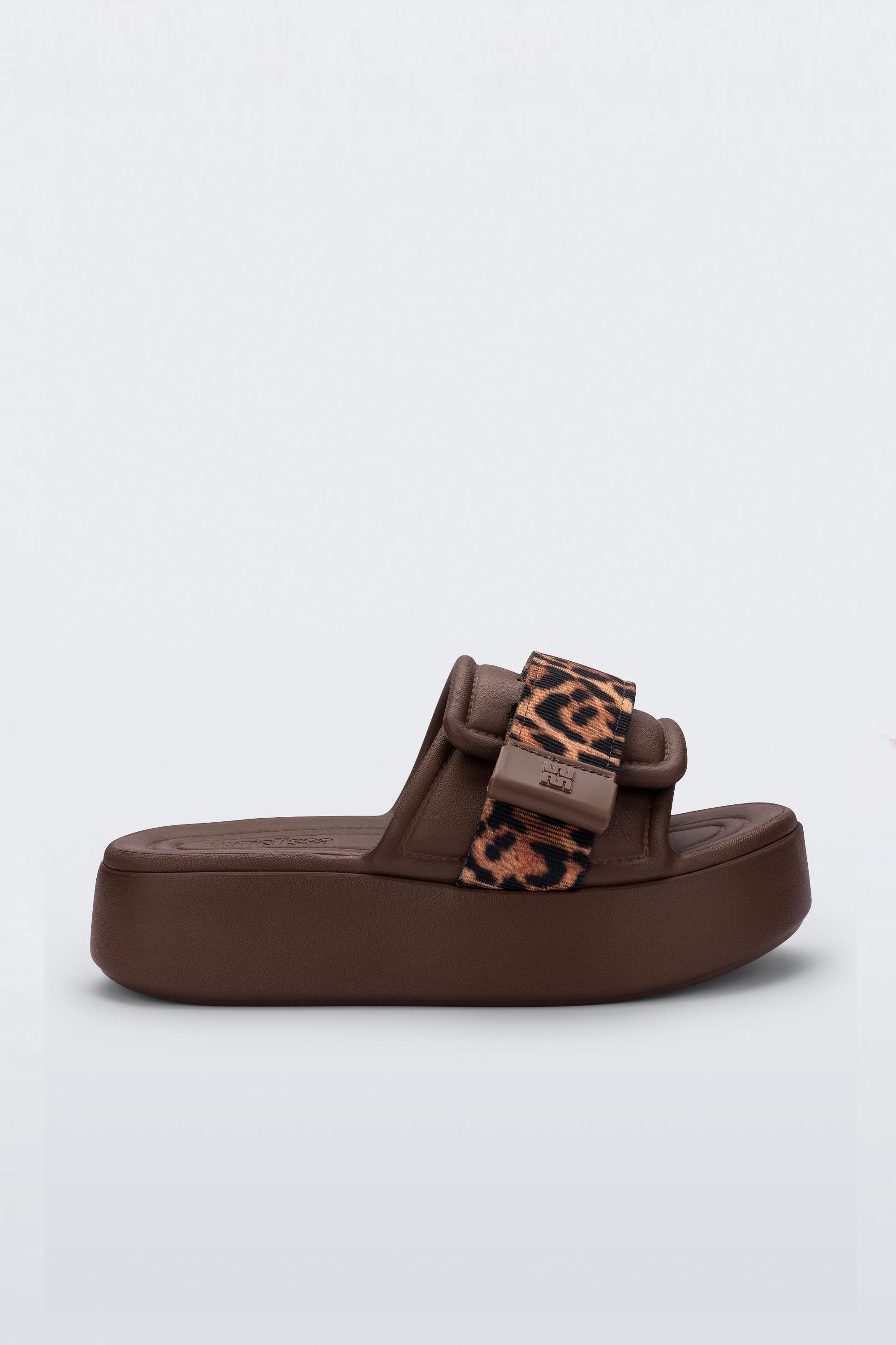 MELISSA FREE FUZZY SLIDE PLATFORM AD รองเท้าแตะ