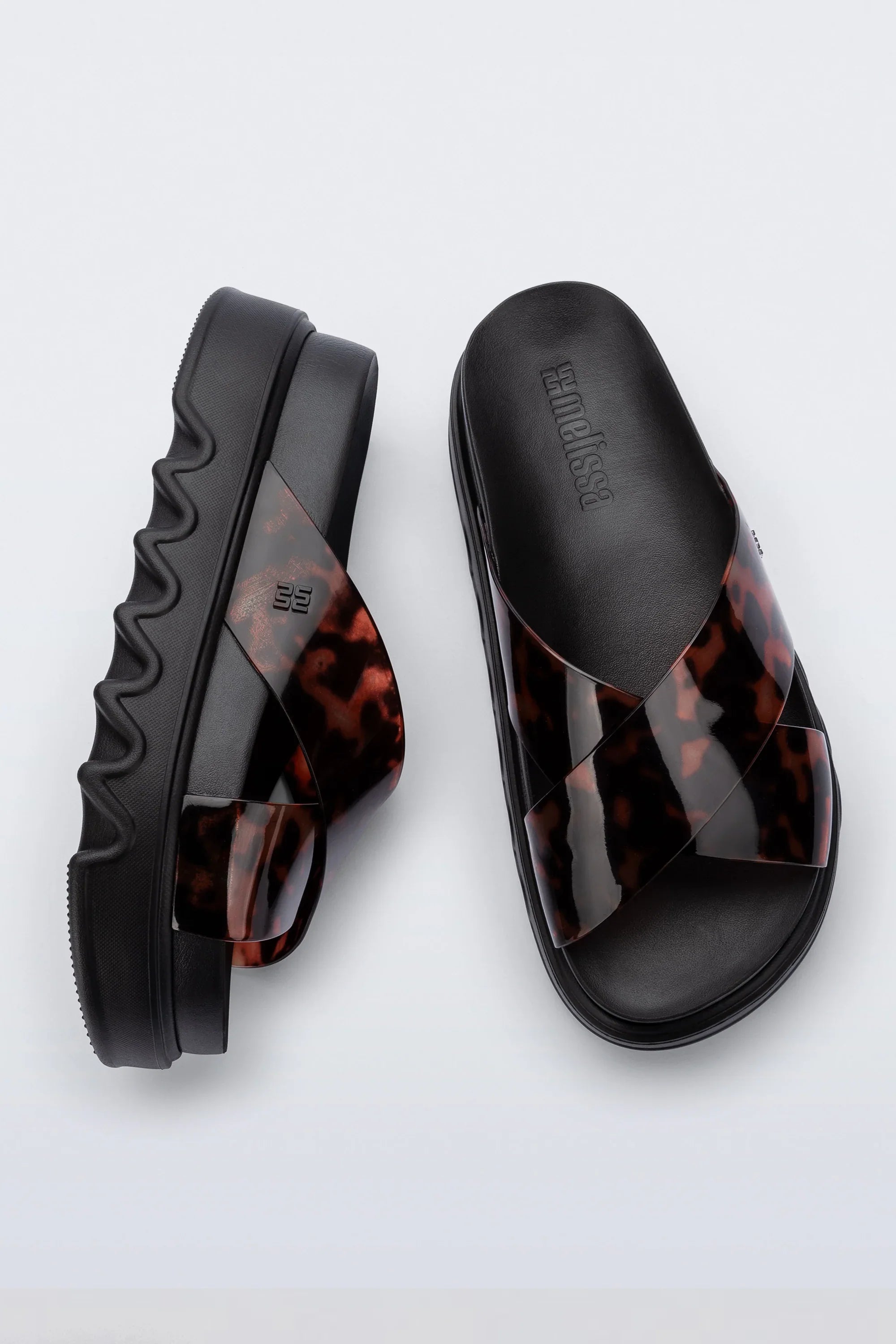 MELISSA COZY CROSS PLATFORM AD รองเท้าแตะ