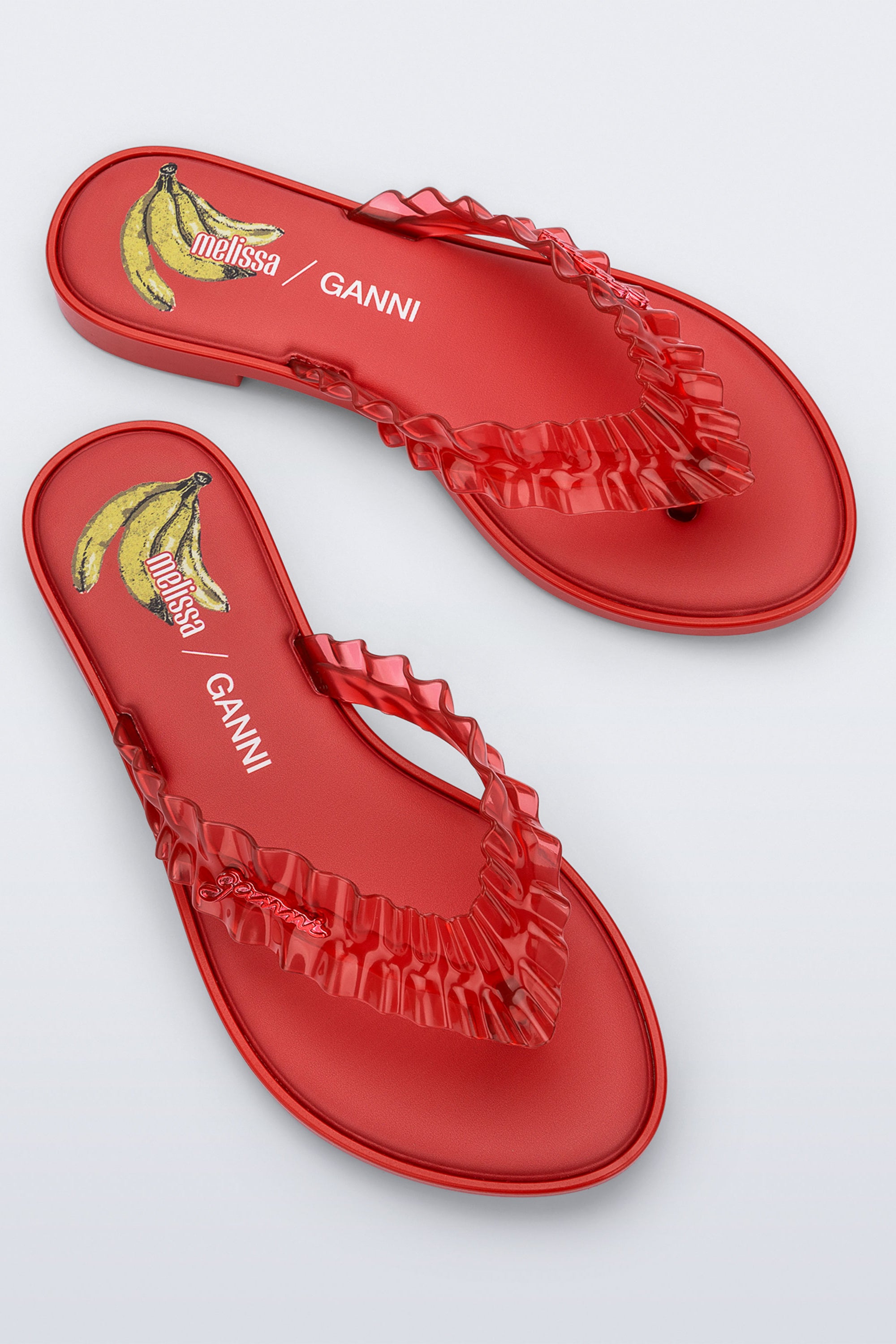 MELISSA FLIP FLOP SLIM + GANNI AD รองเท้าแตะ