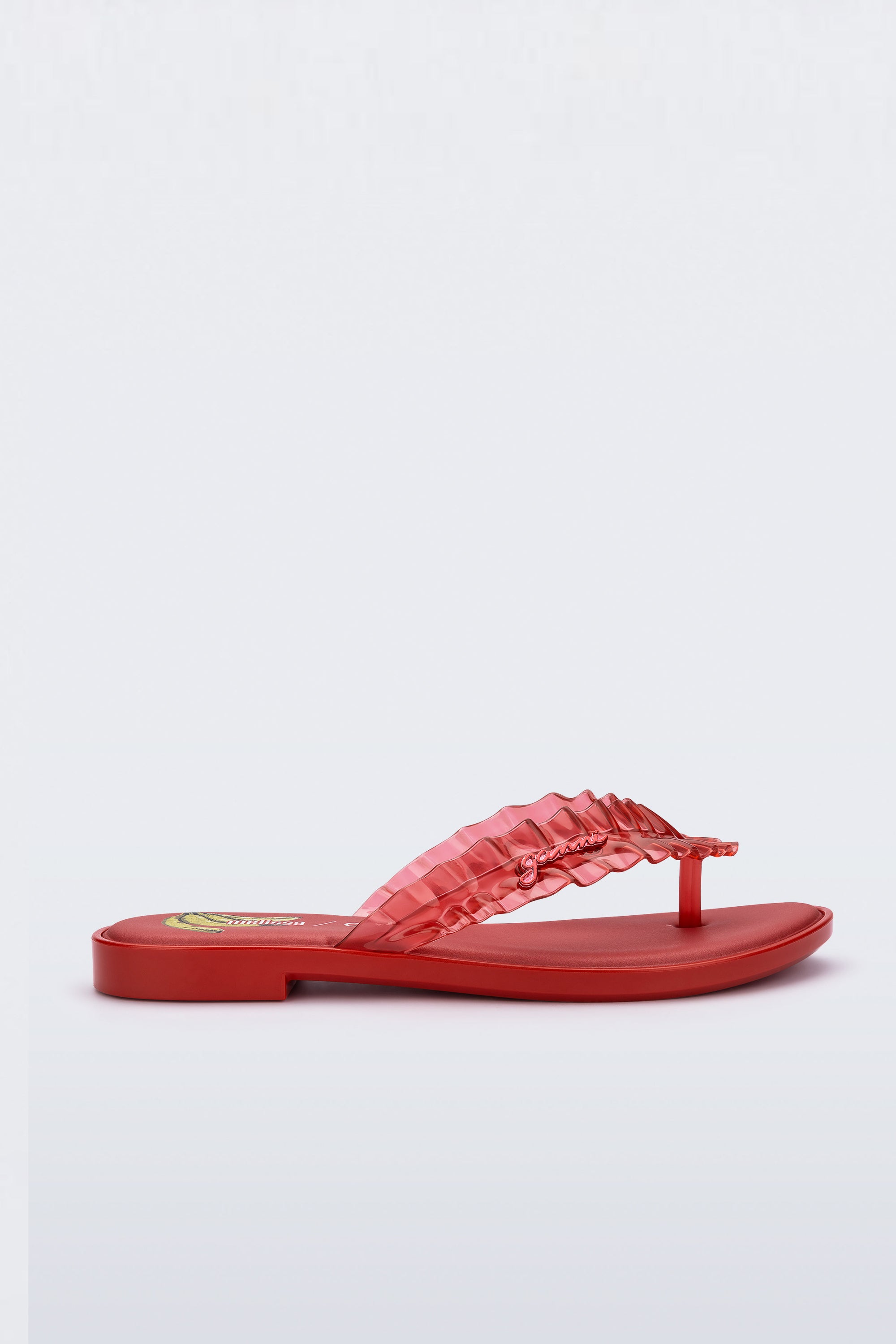 MELISSA FLIP FLOP SLIM + GANNI AD รองเท้าแตะ