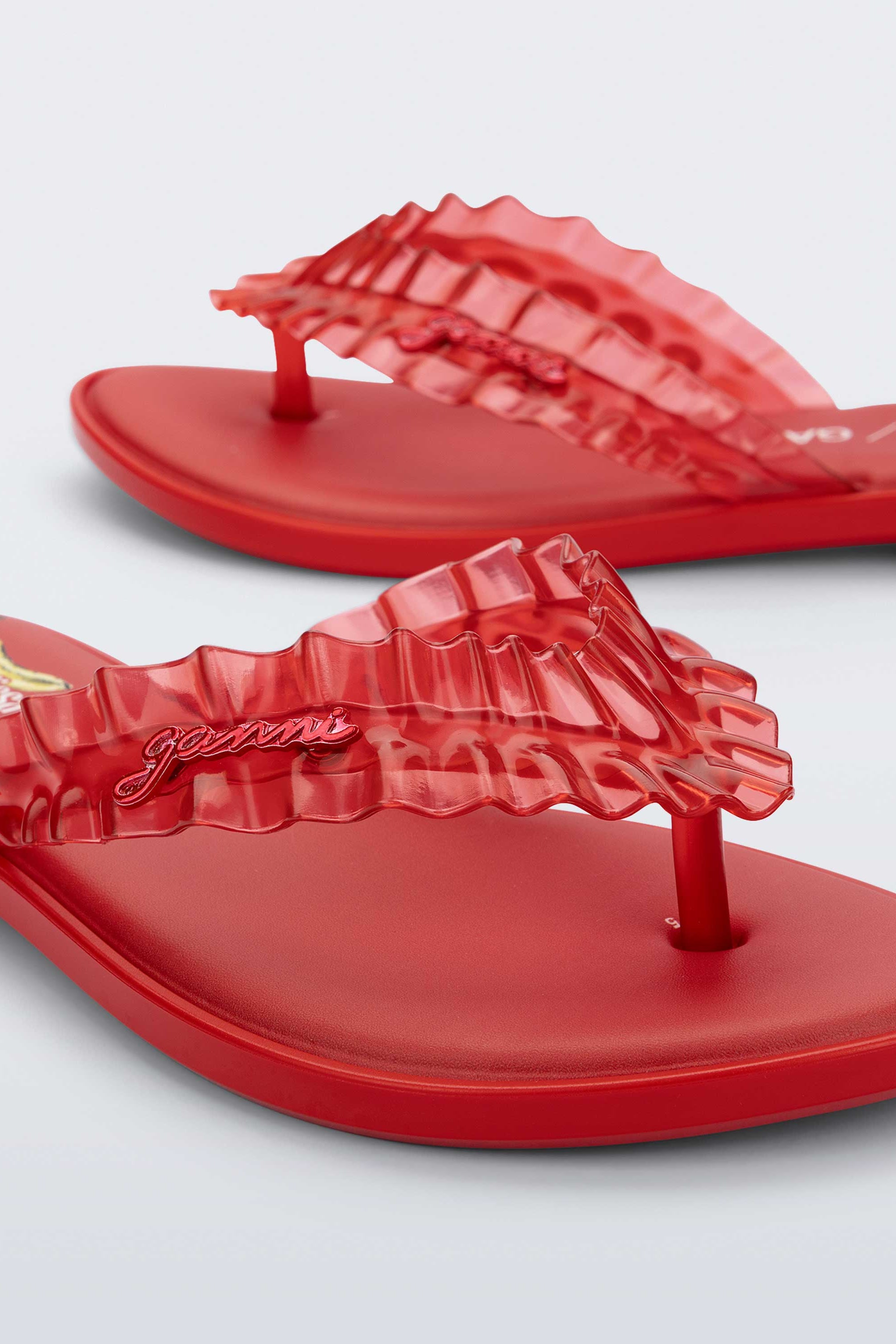 MELISSA FLIP FLOP SLIM + GANNI AD รองเท้าแตะ
