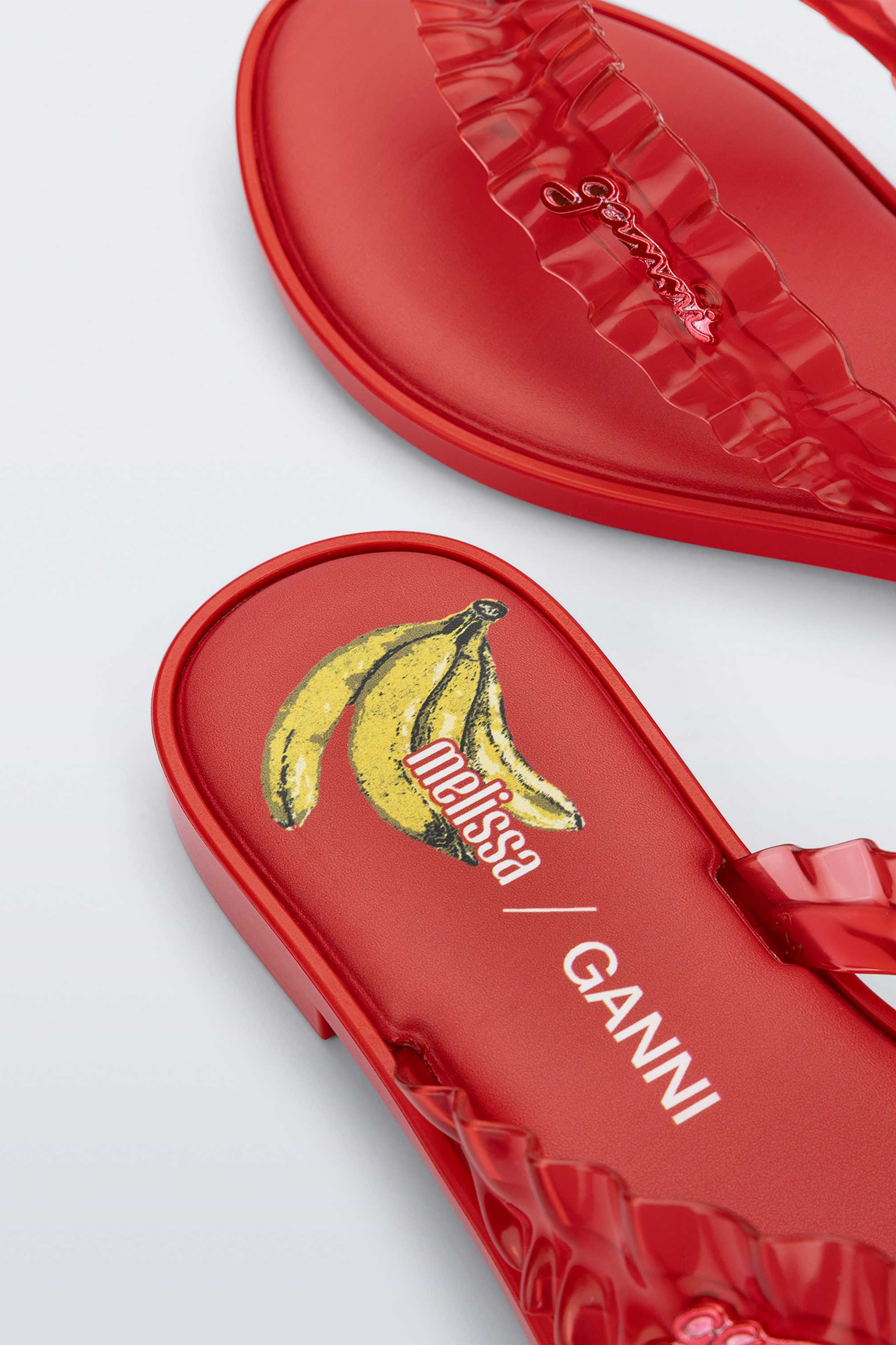 MELISSA FLIP FLOP SLIM + GANNI AD รองเท้าแตะ