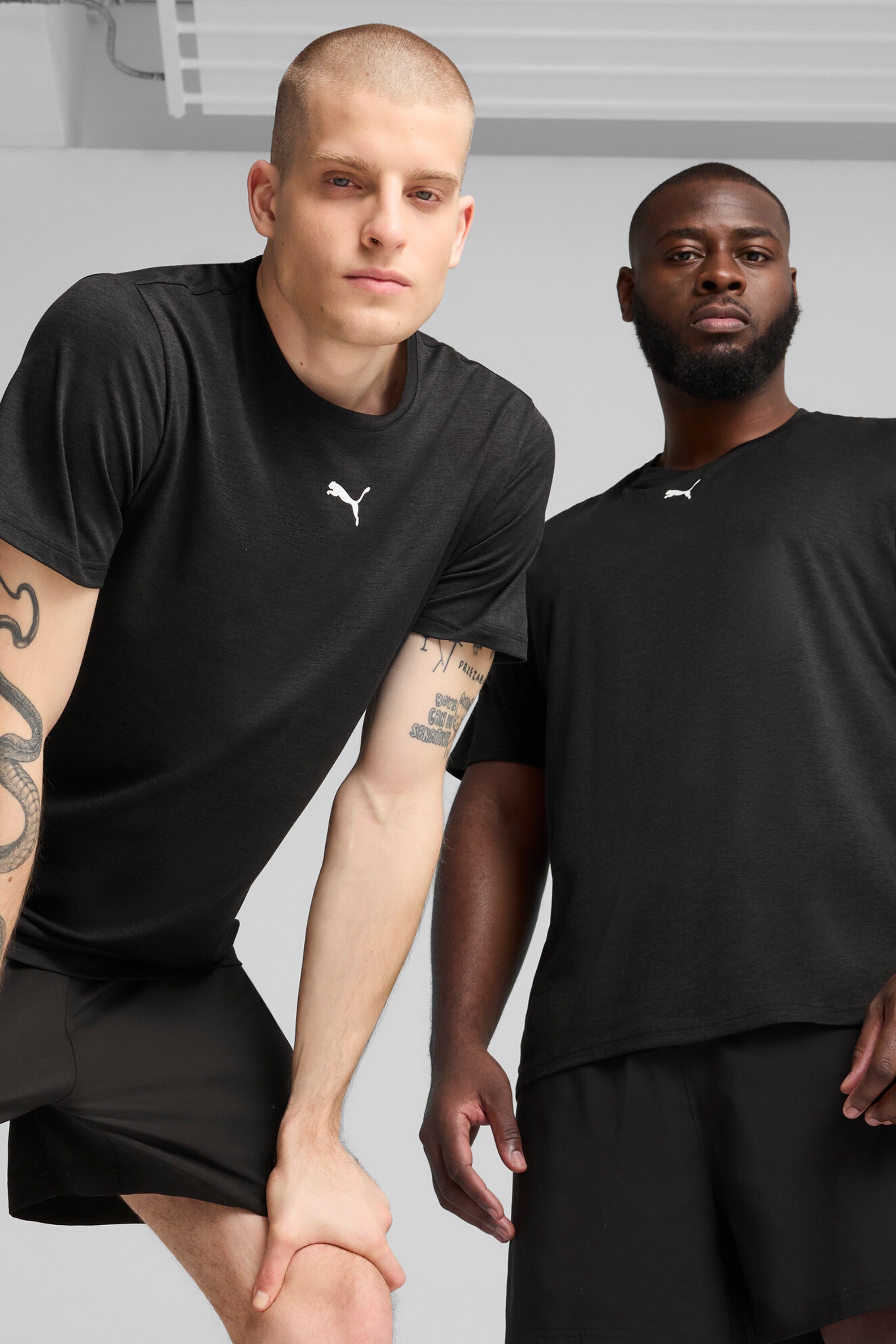 ESSENTIALS HEATHER CAT Tee