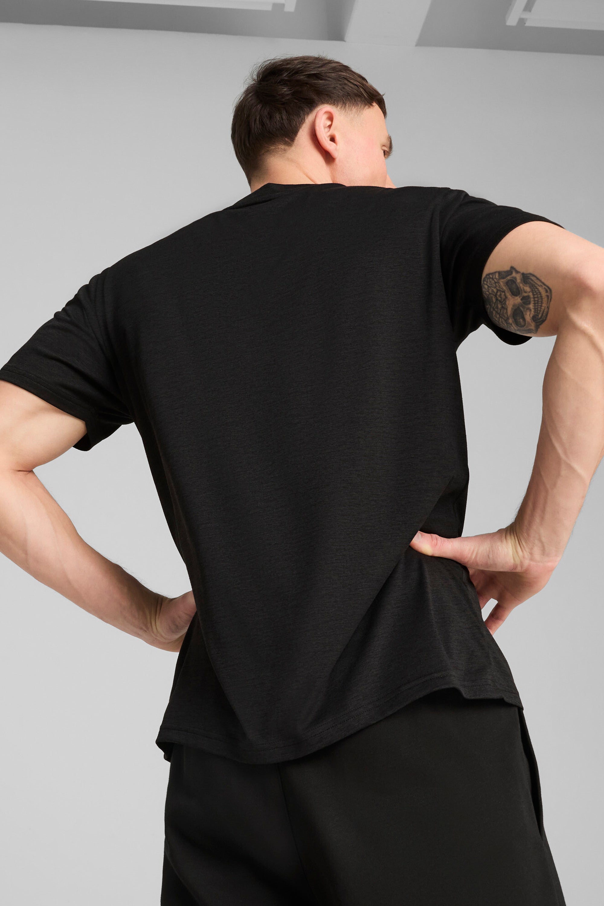 ESSENTIALS HEATHER CAT Tee