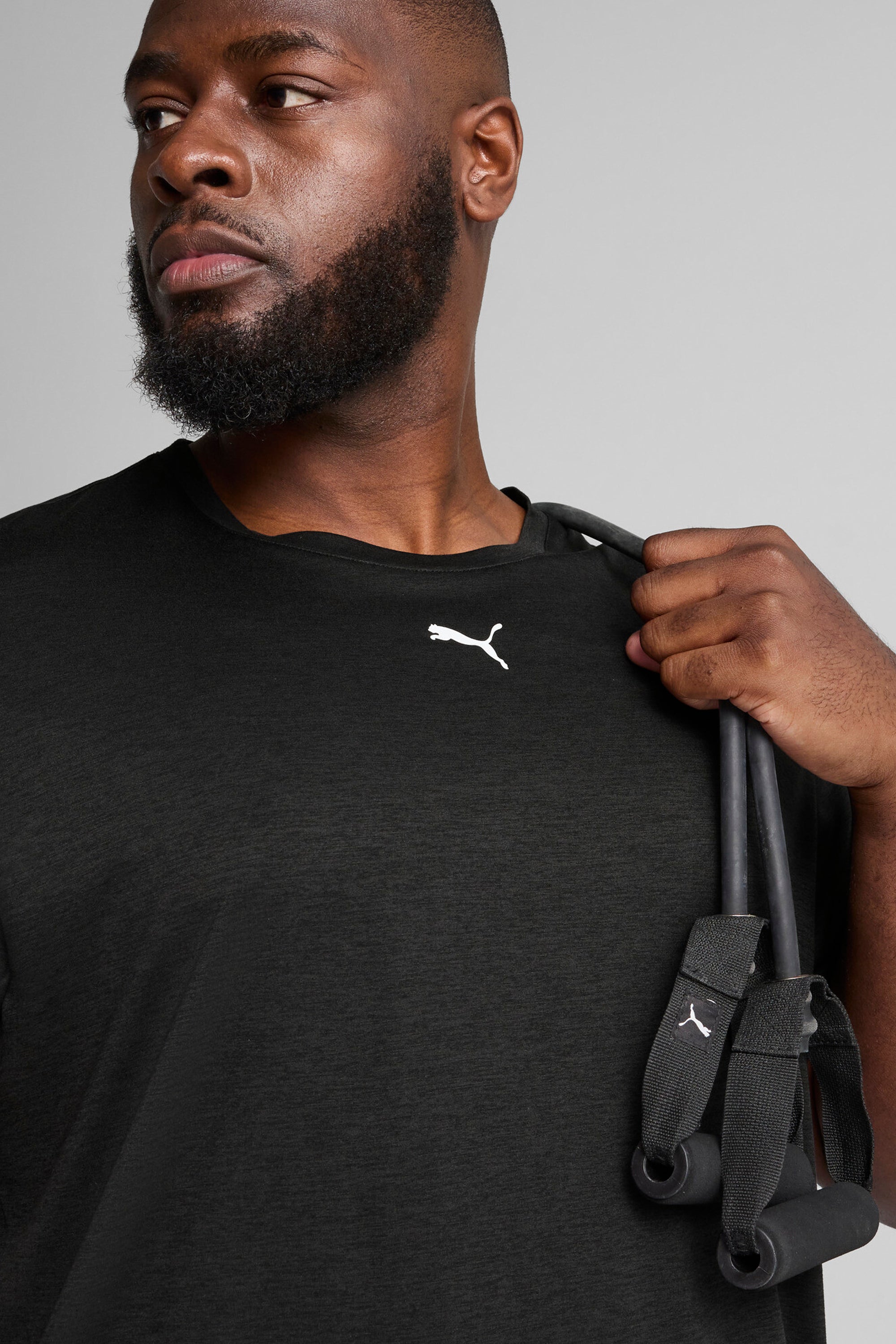 ESSENTIALS HEATHER CAT Tee