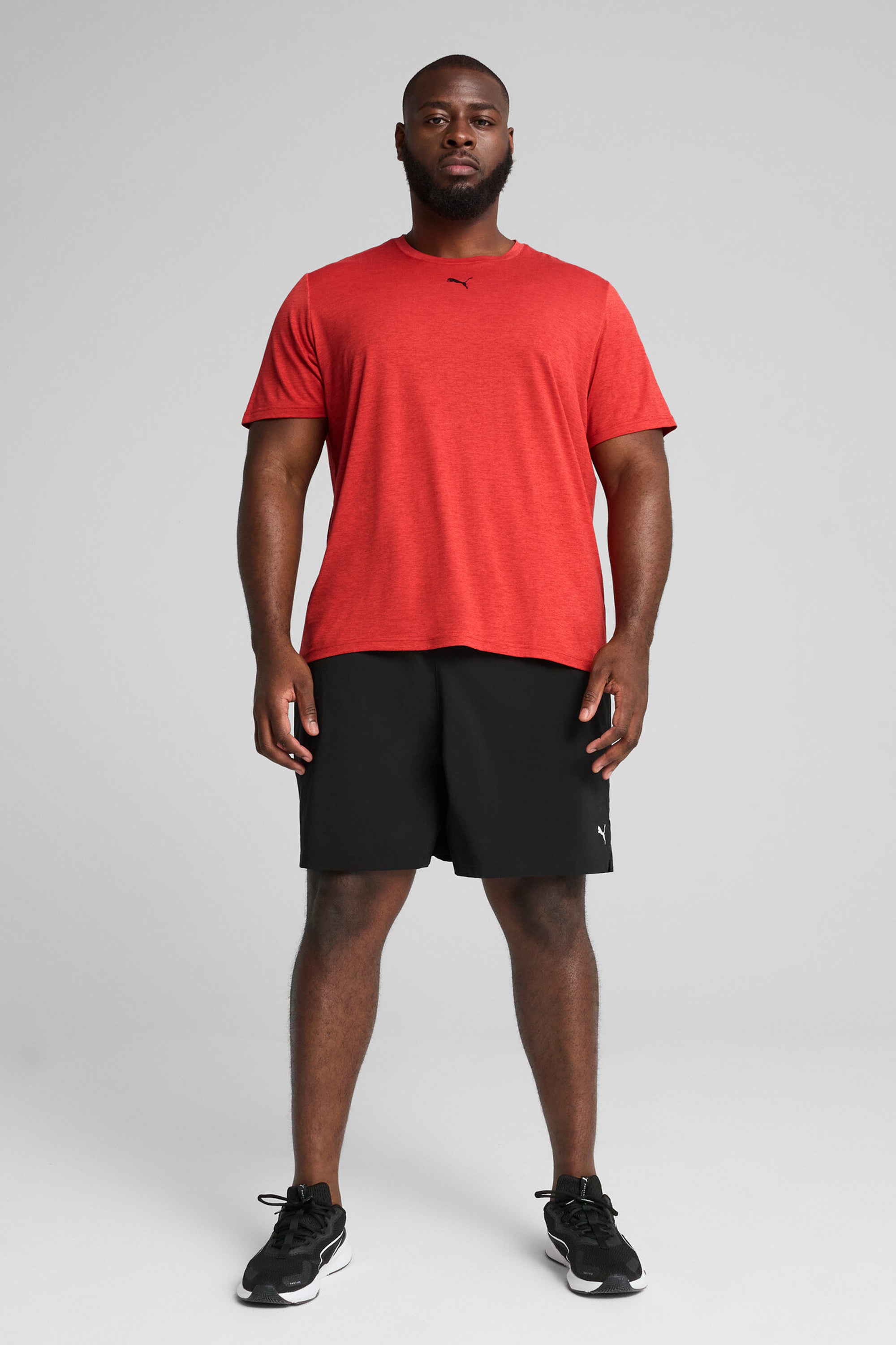 ESSENTIALS HEATHER CAT Tee