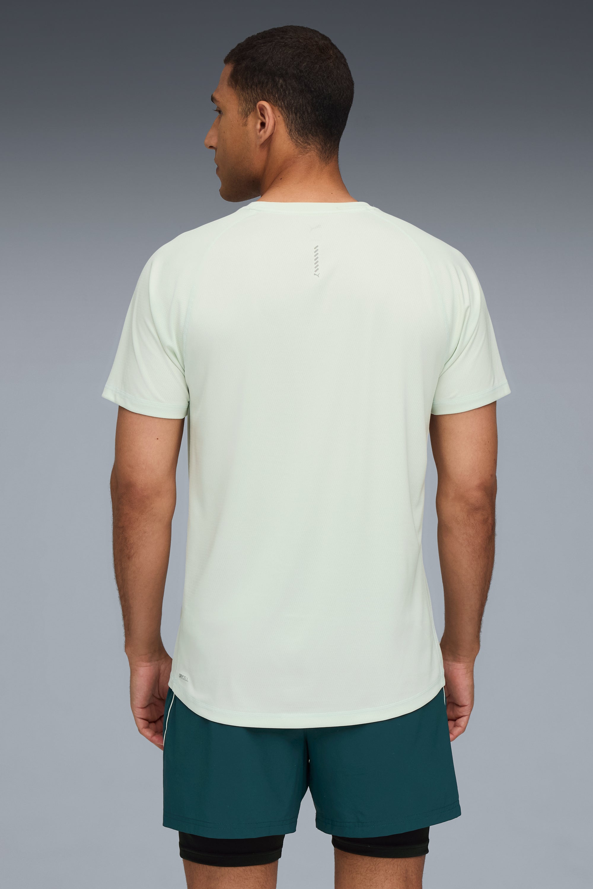 M RUN VELOCITY TEE (POLY)