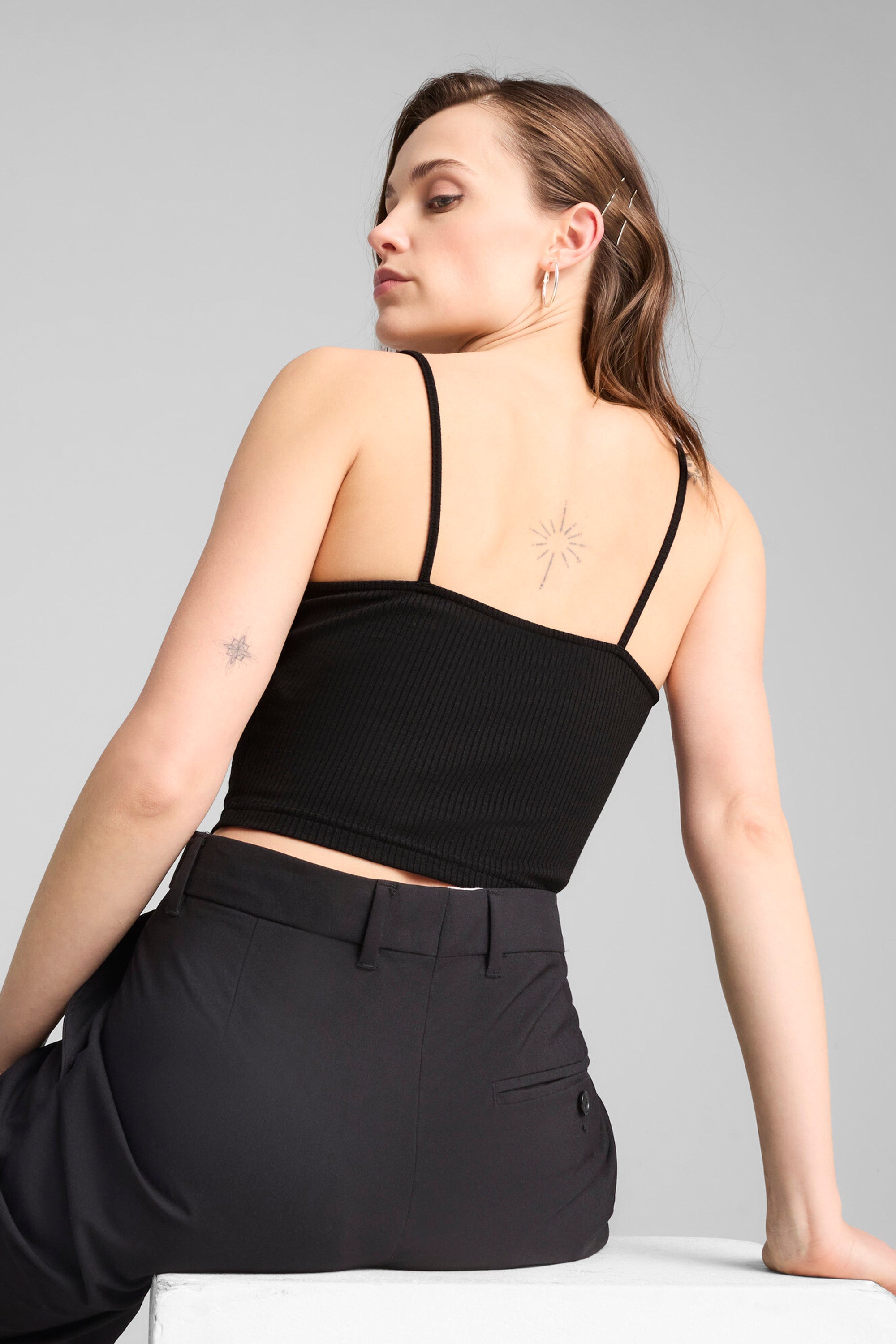 WARDROBE ESS Ribbed Tank Top