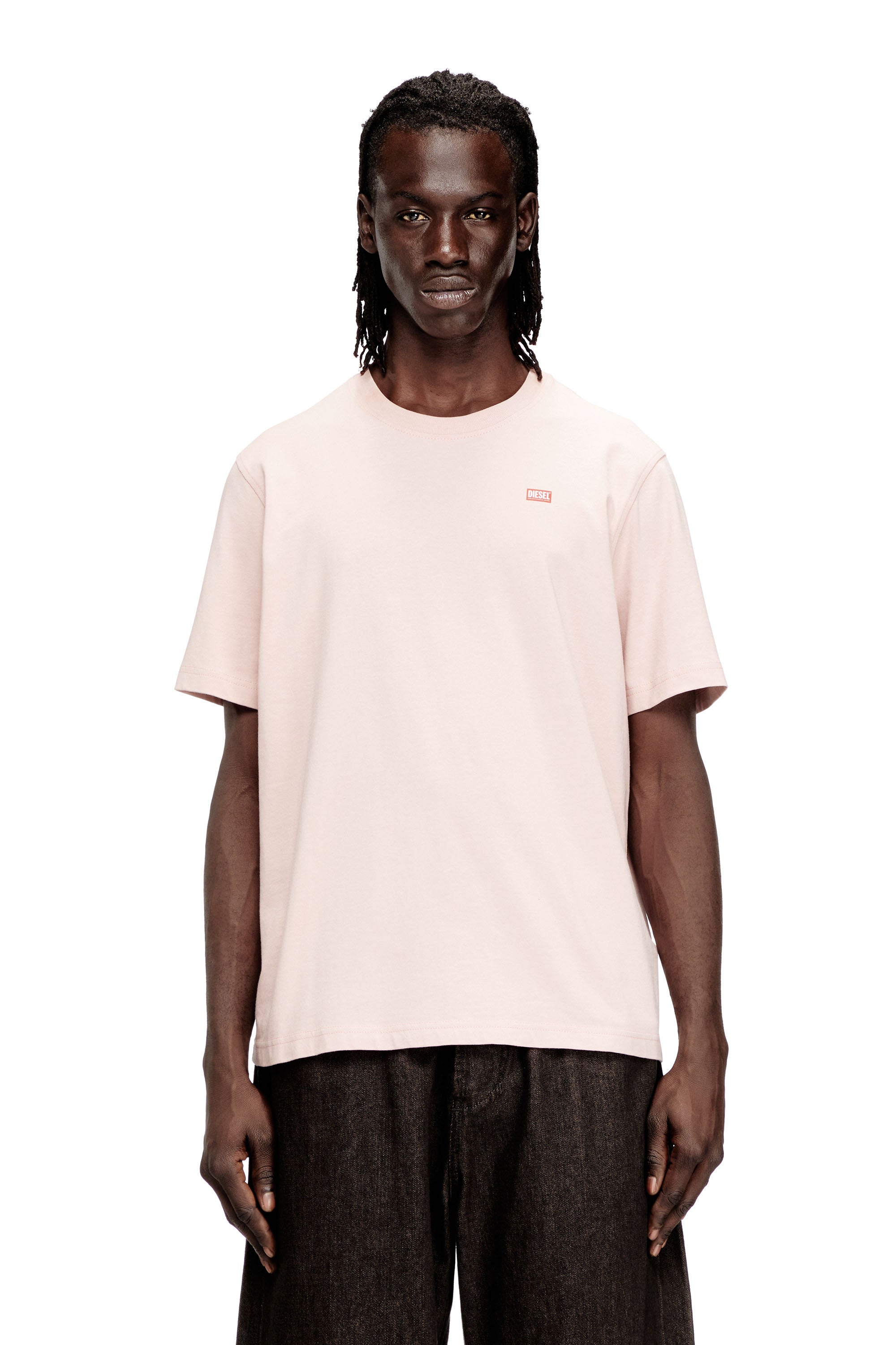 Regular T-shirt with Diesel Patch and Photo Print