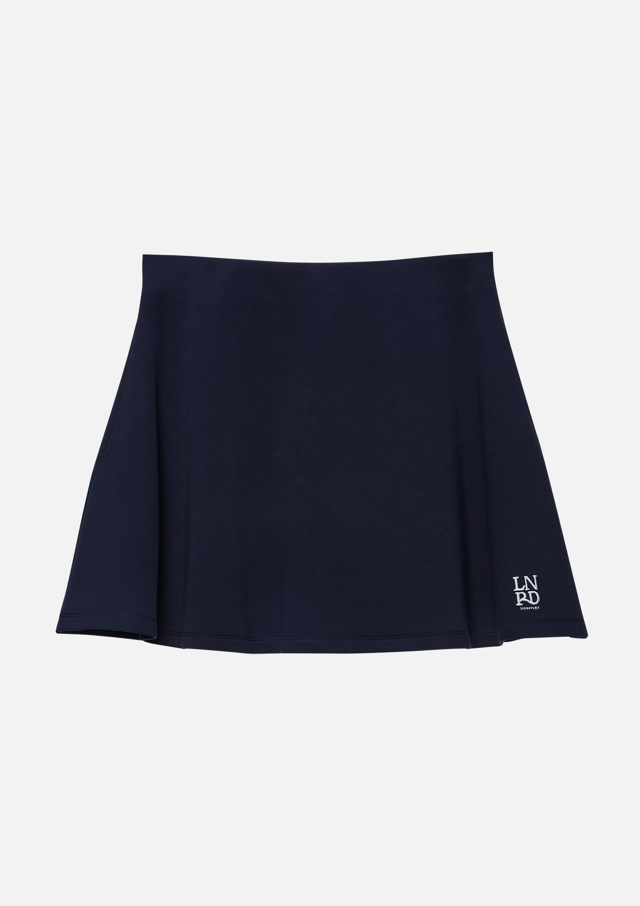 Logo Mini Skirt Lnrd Signature Navy