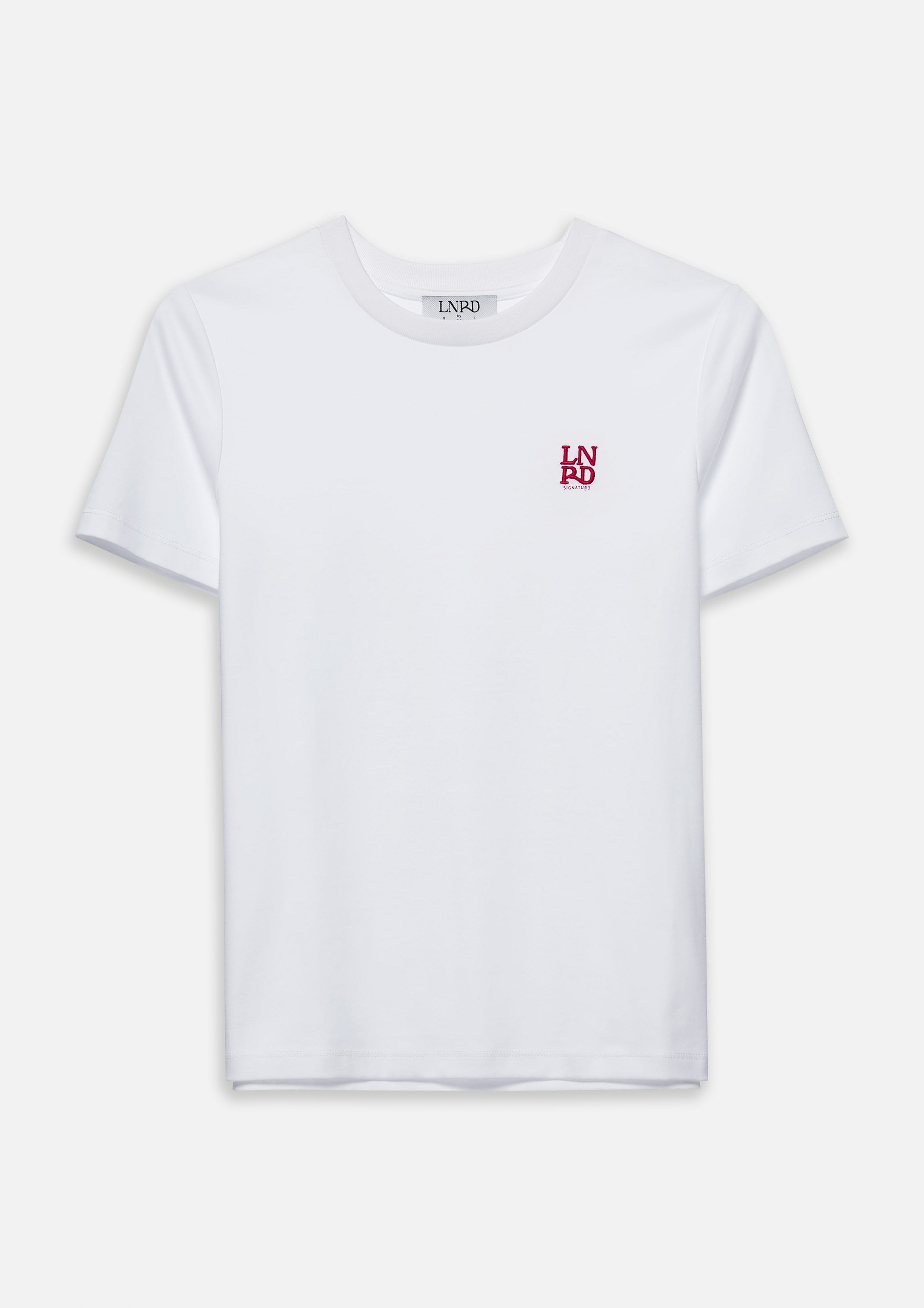เสื้อยืดแขนสั้น ปักโลโก้ คอลเลกชัน LNRD Signature