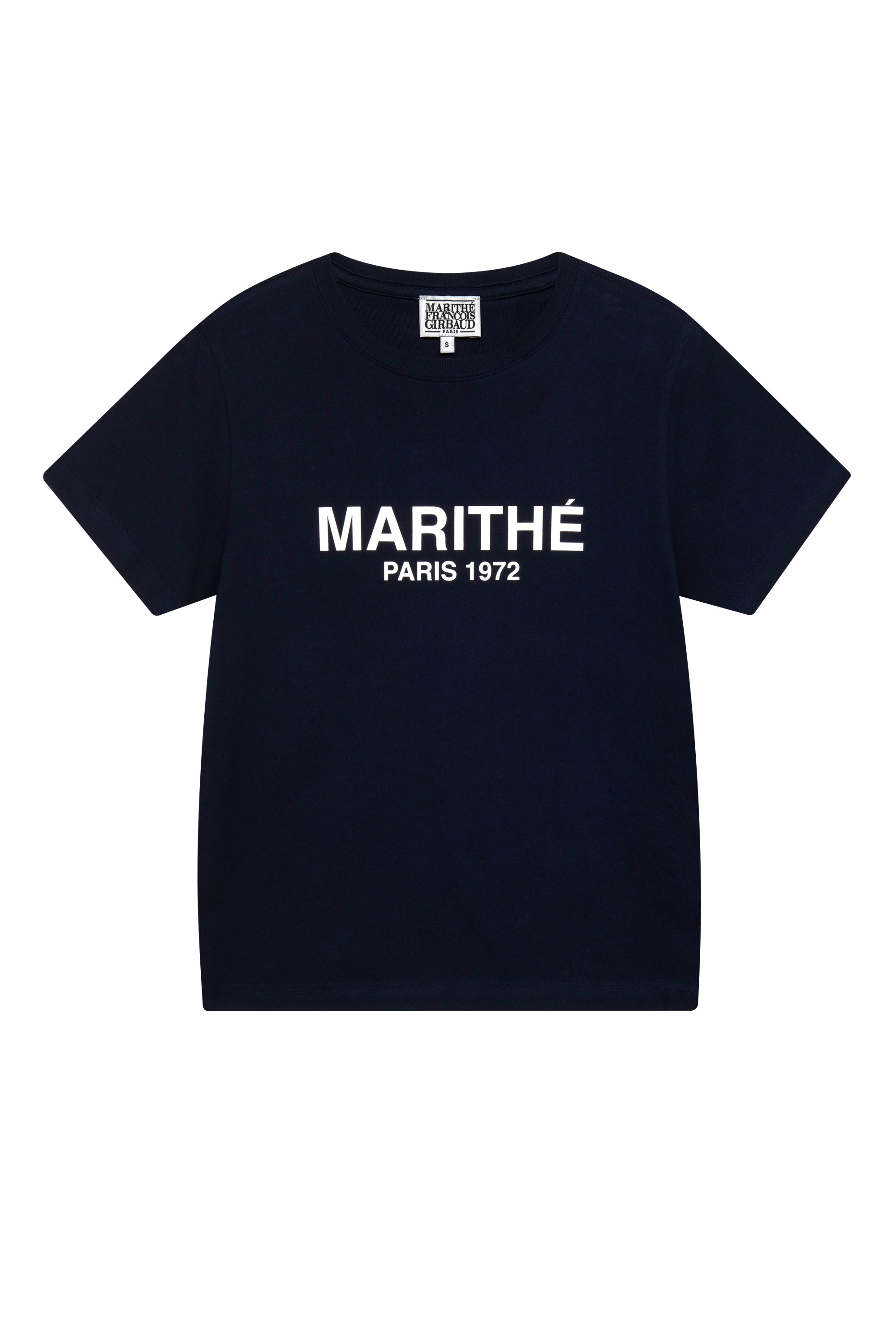 W Regular Logo Tee Navy