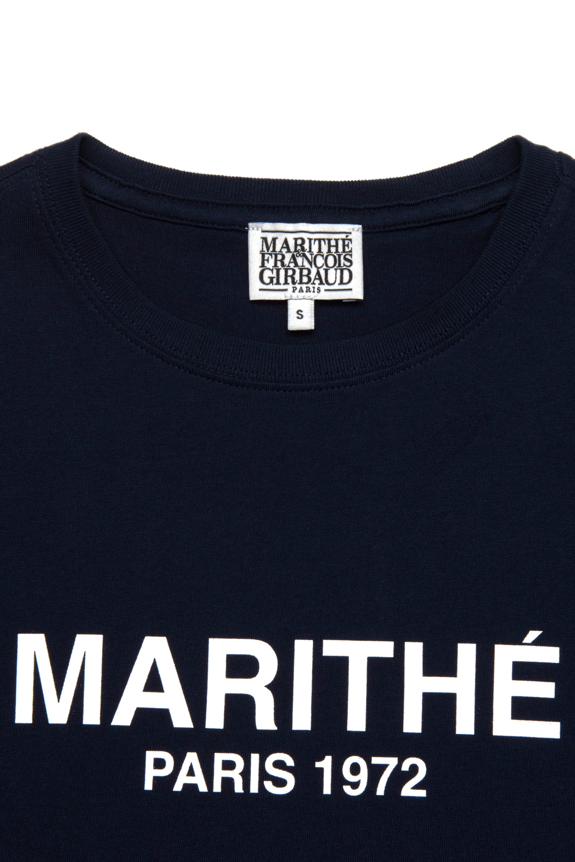 W Regular Logo Tee Navy