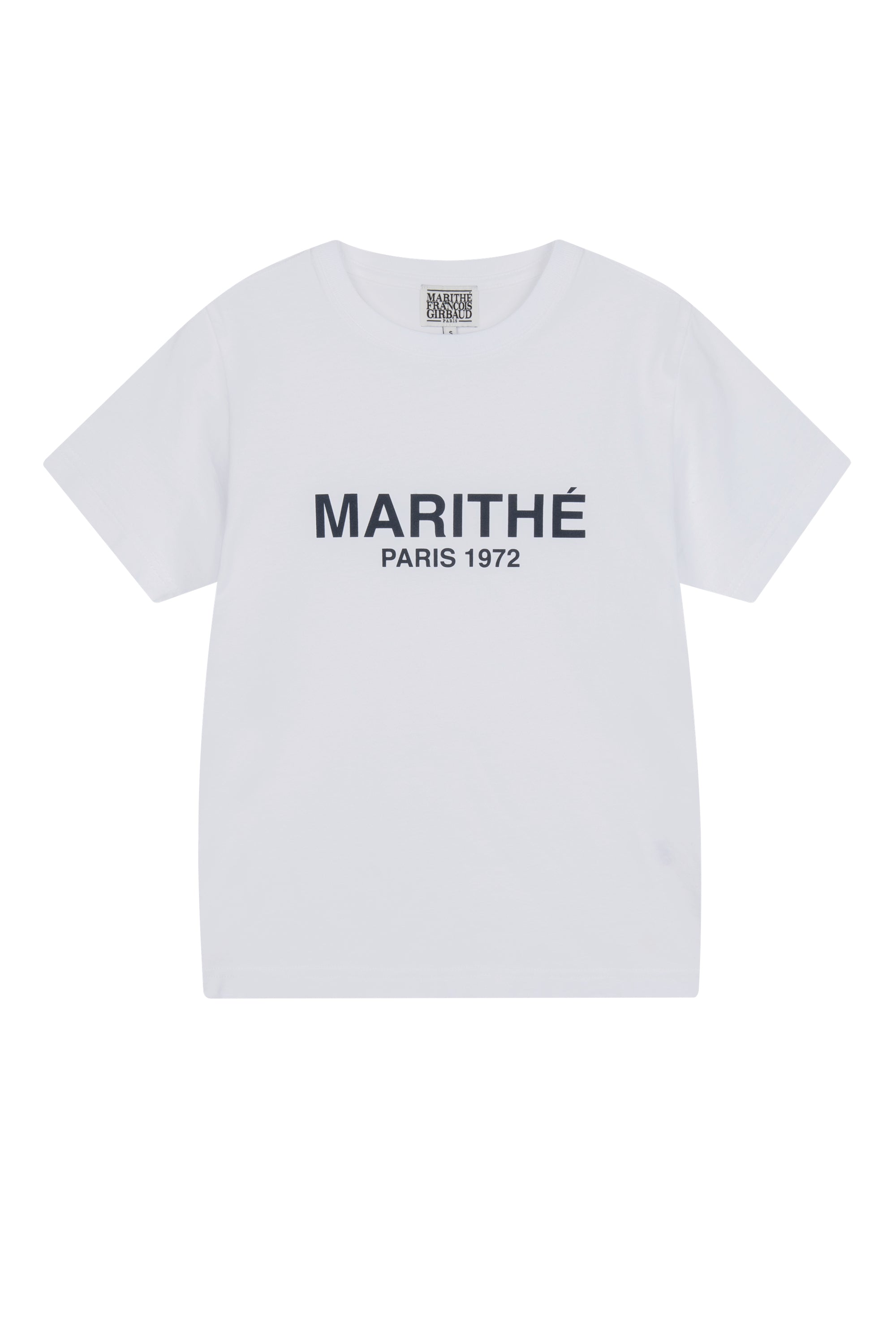 W Regular Logo Tee White