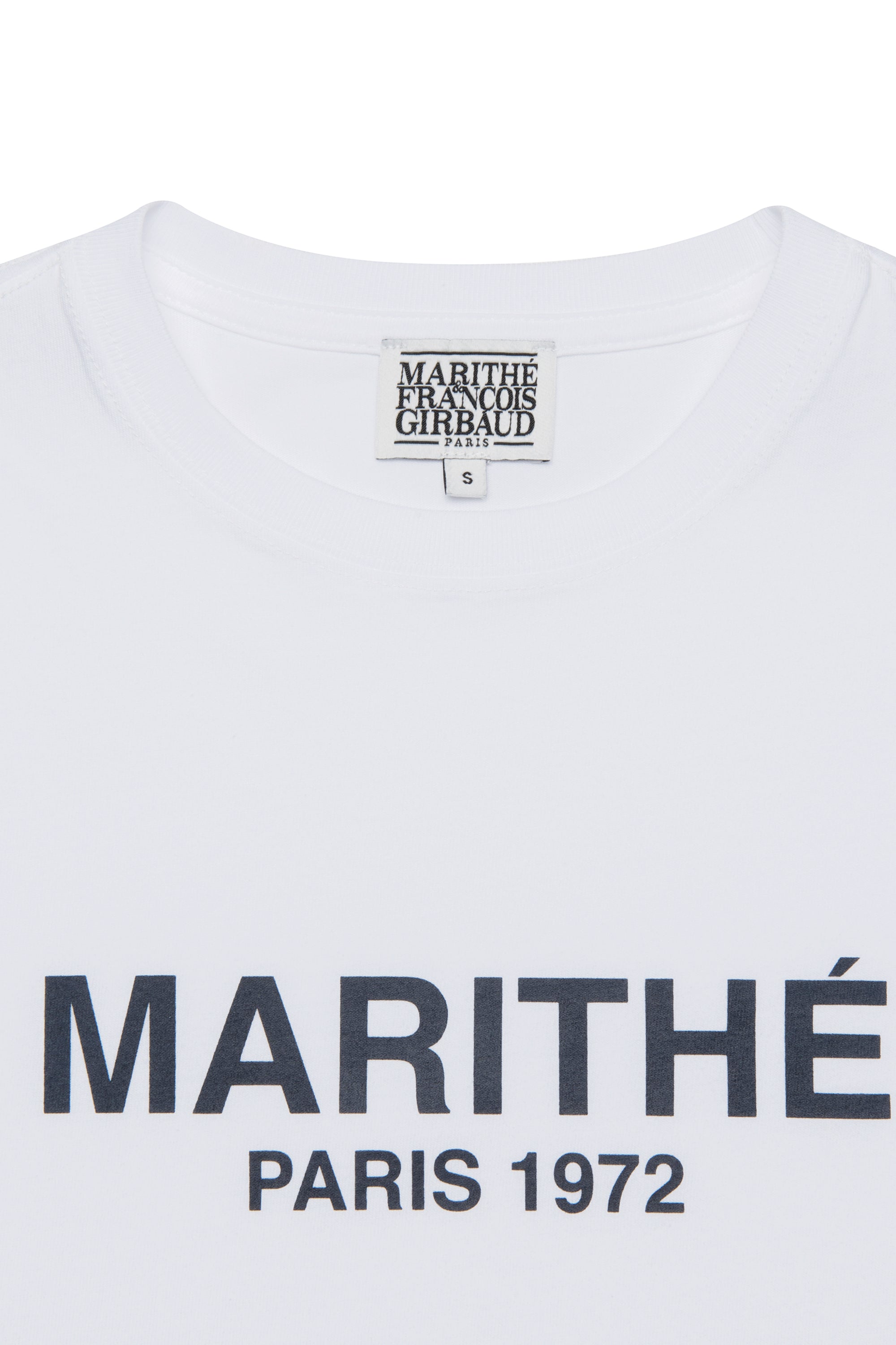 W Regular Logo Tee White