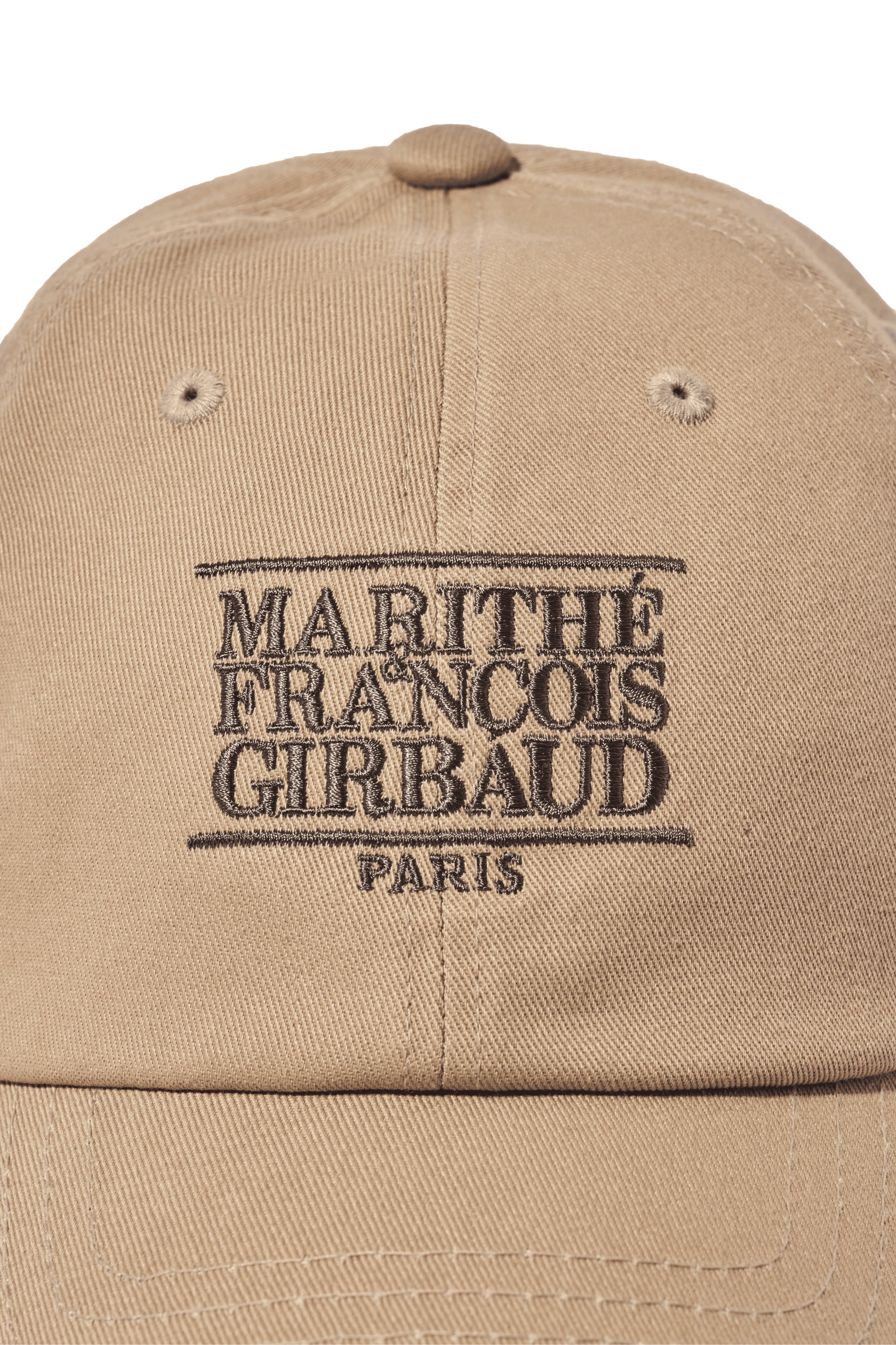 Small Classic Logo Cap Dark Beige