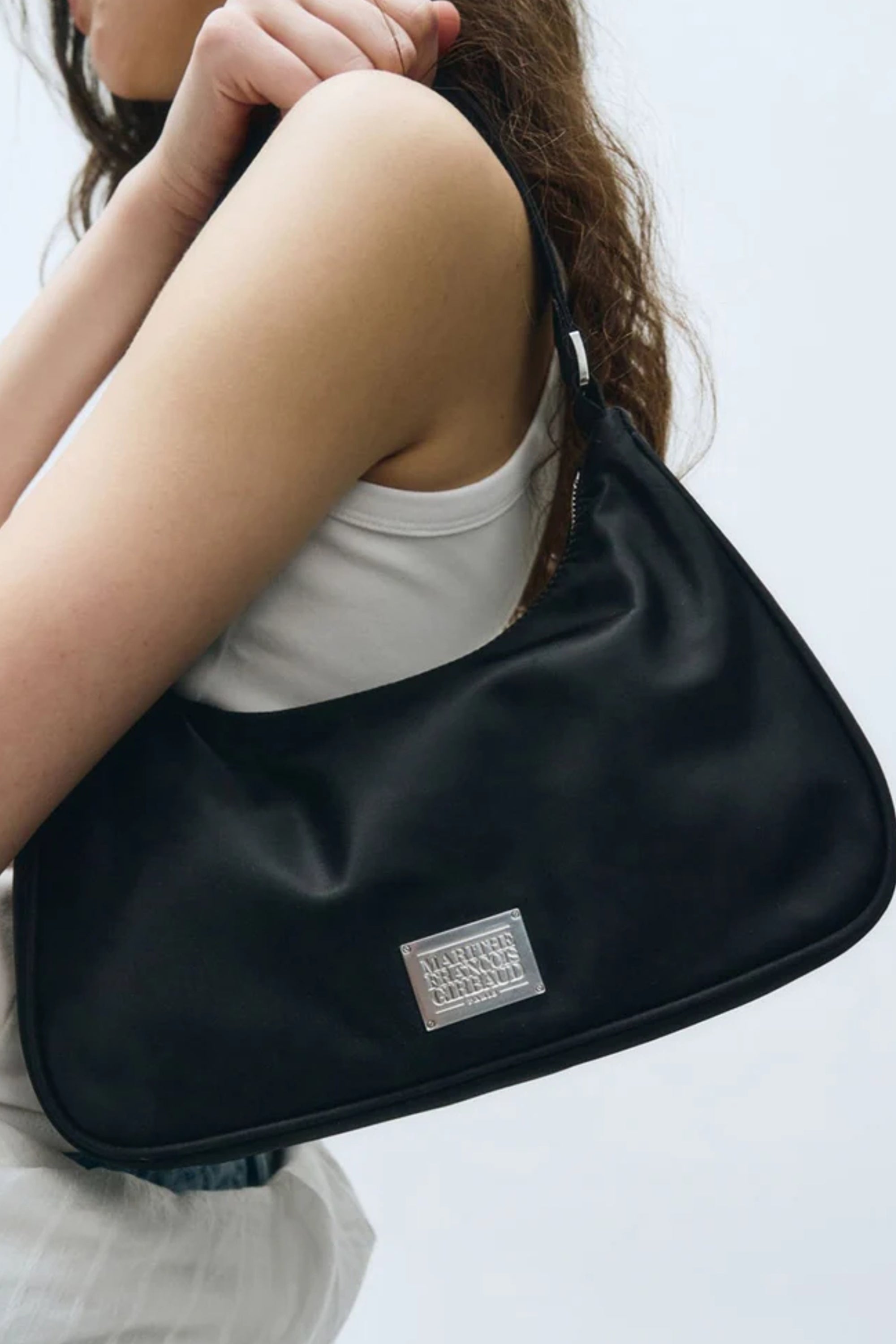 Classic Logo Hobo Bag Black