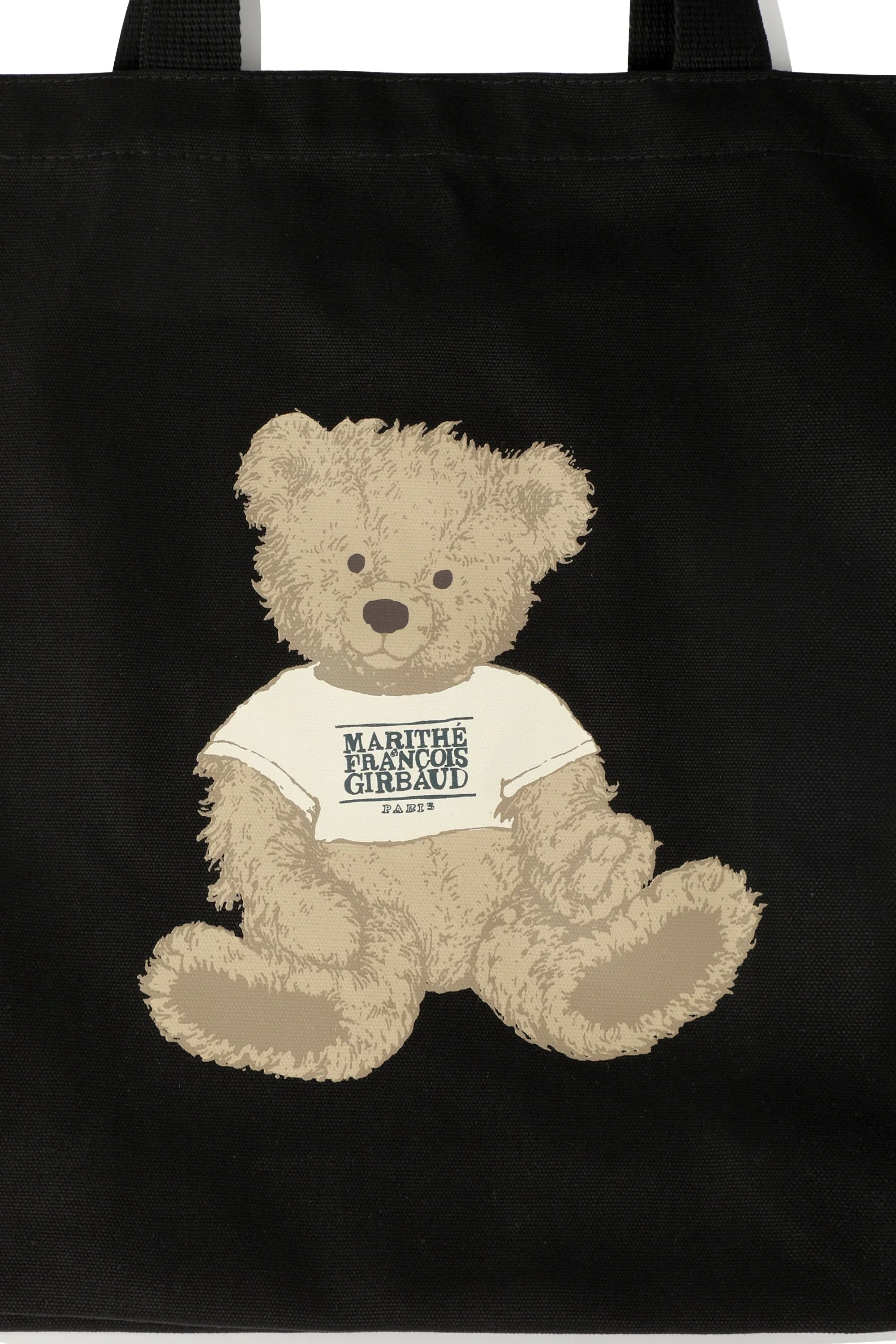 Doodle Bear Eco Bag Black