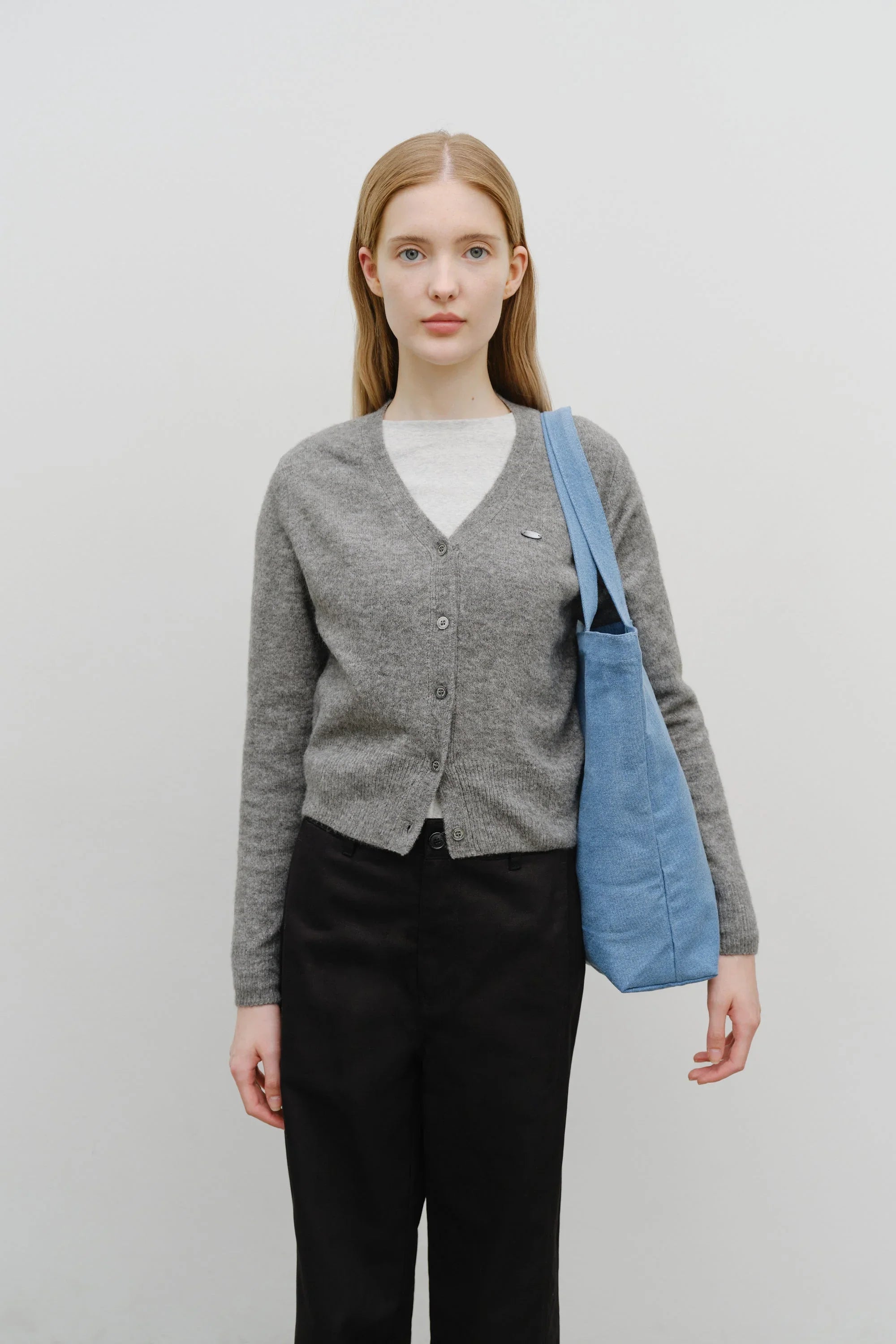 Doodle Bear Eco Bag Blue