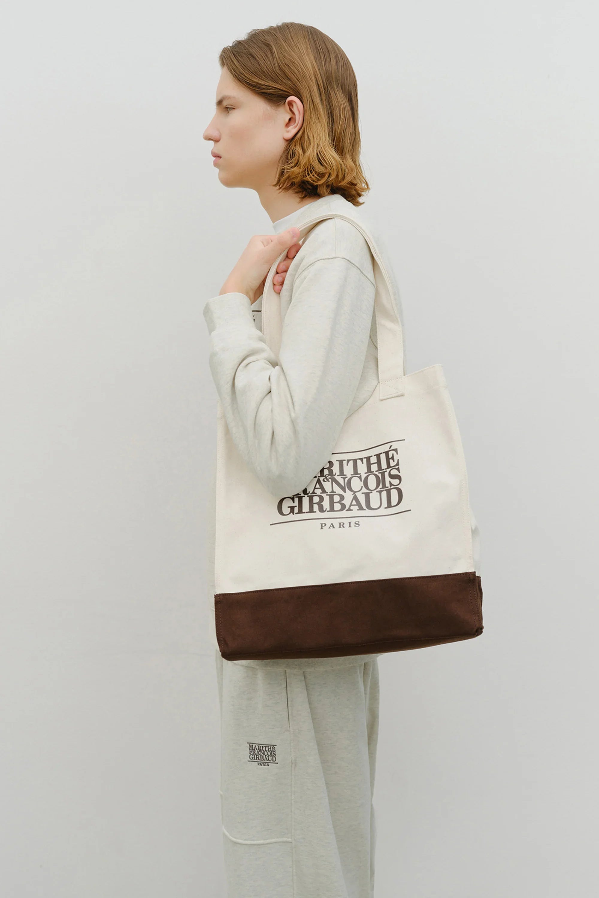 Classic Logo Big Shopper Bag Natural