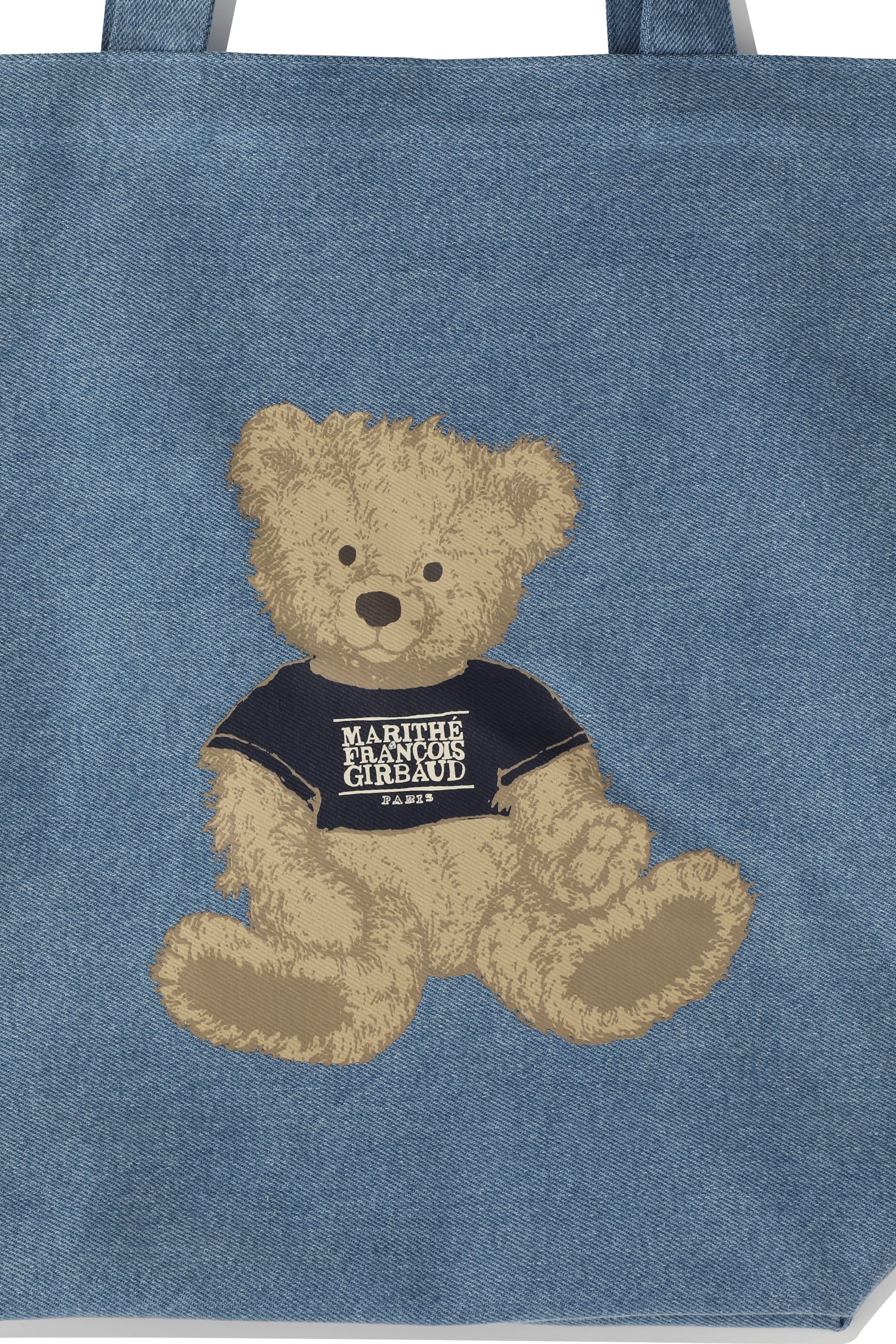 Doodle Bear Eco Bag Blue
