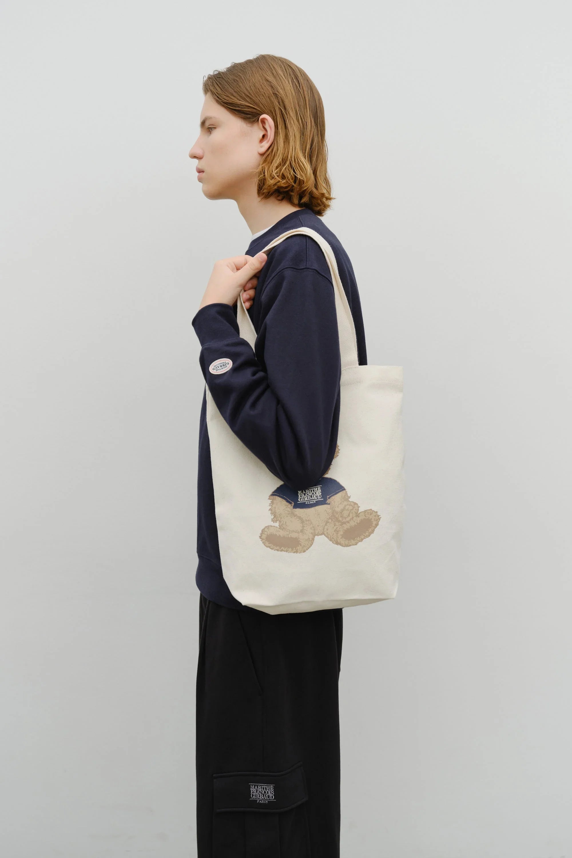 Doodle Bear Eco Bag Natural