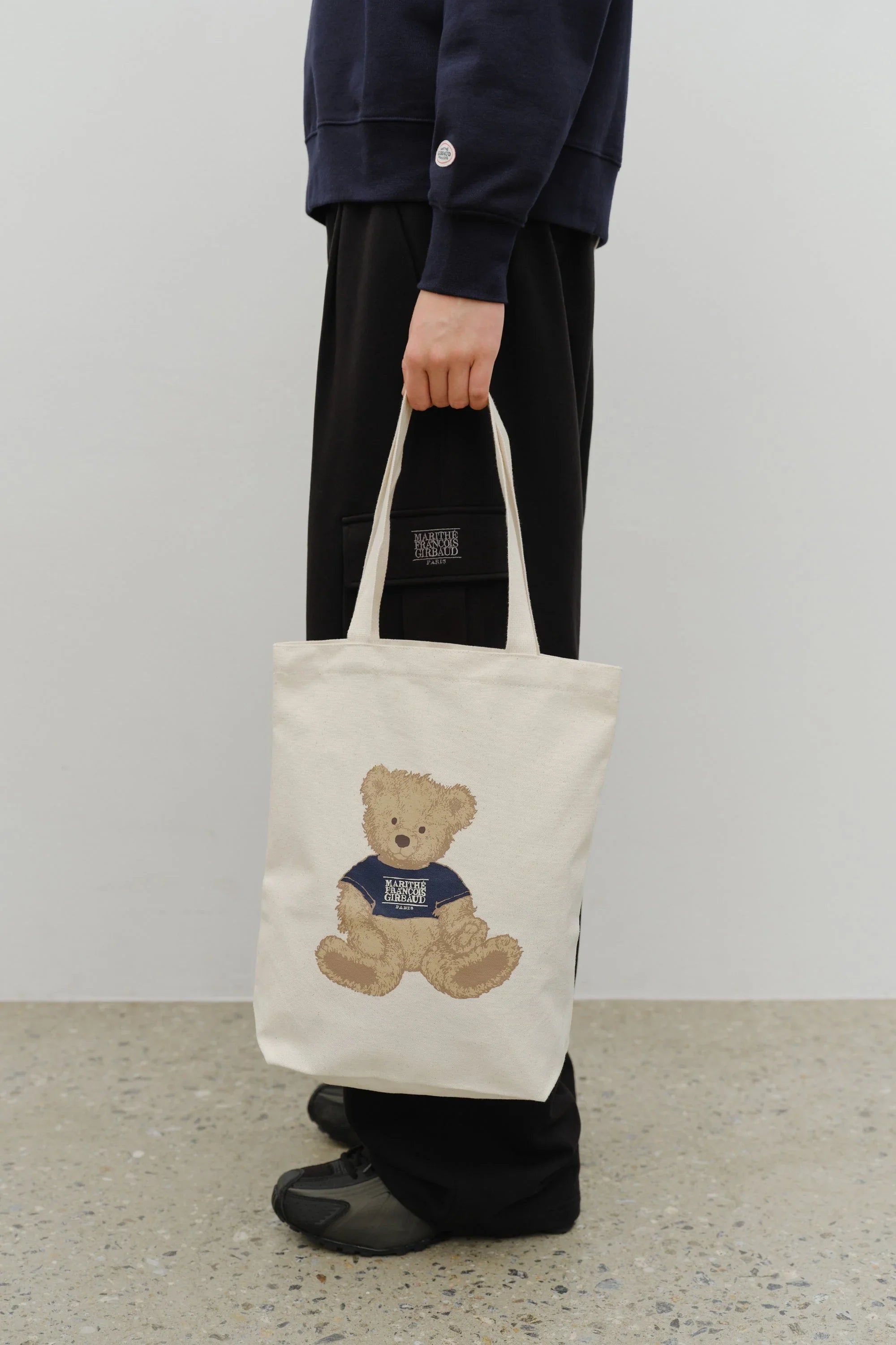 Doodle Bear Eco Bag Natural