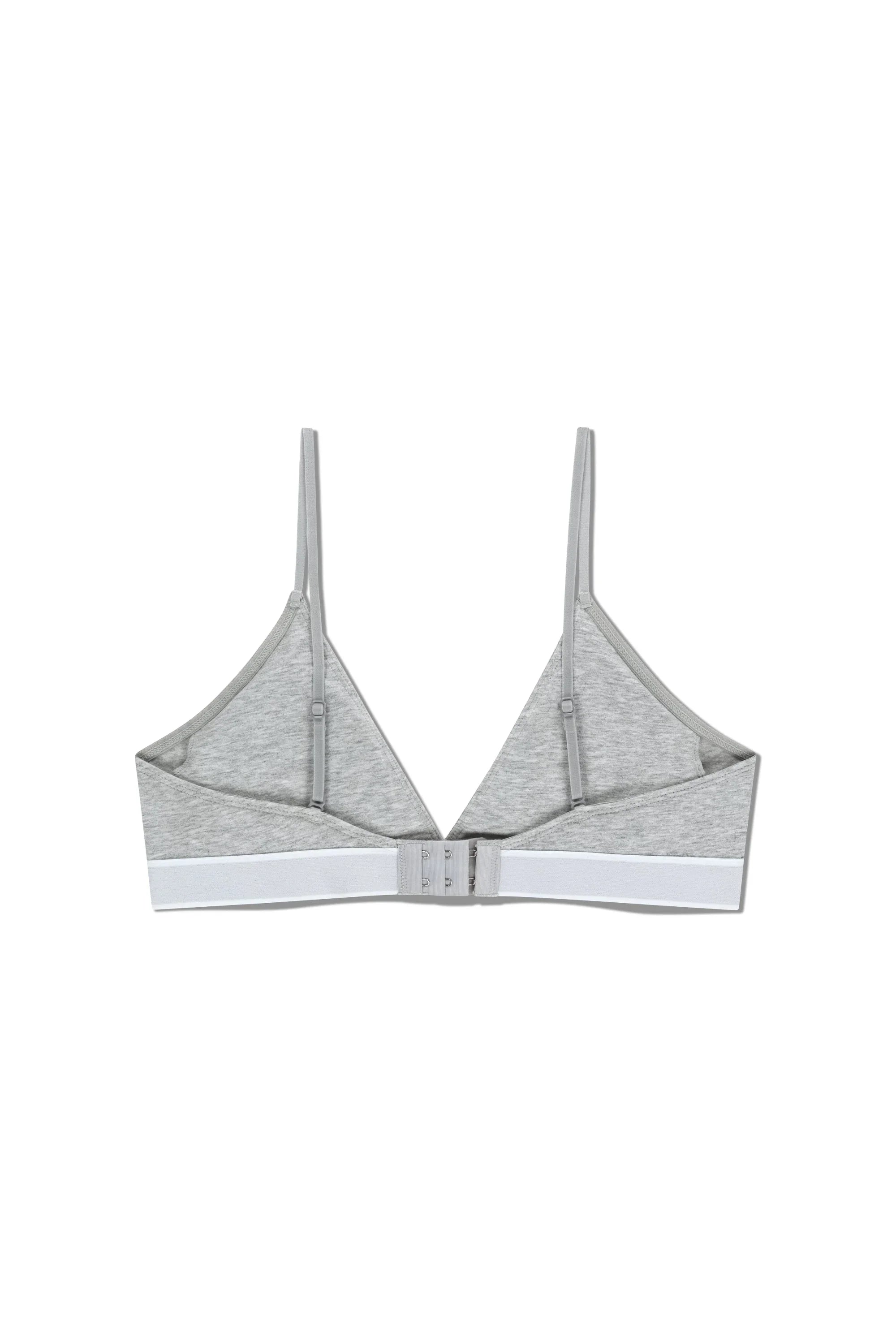 W Classic Logo Eband Bra Heather Gray