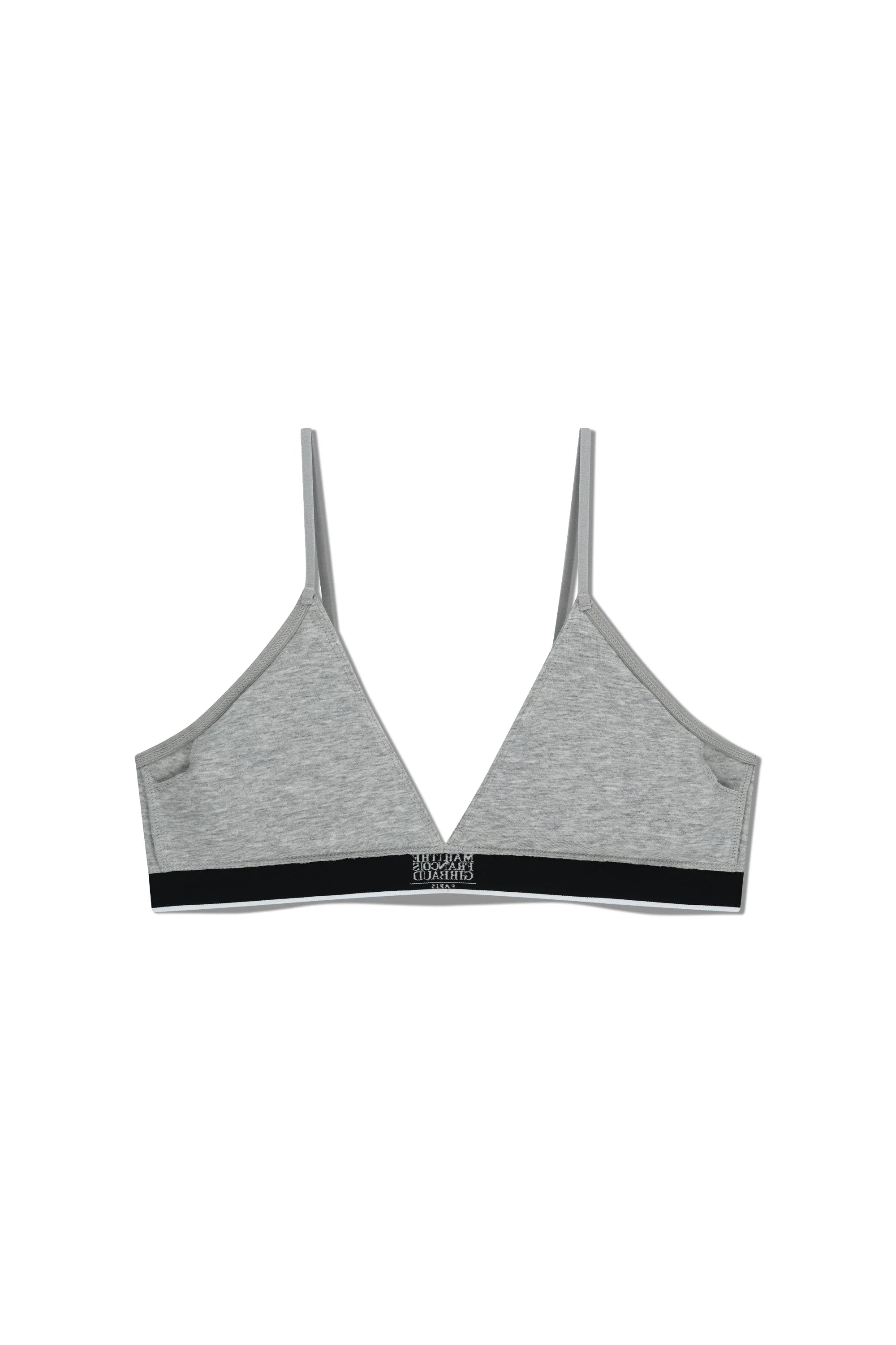W Classic Logo Eband Bra Heather Gray
