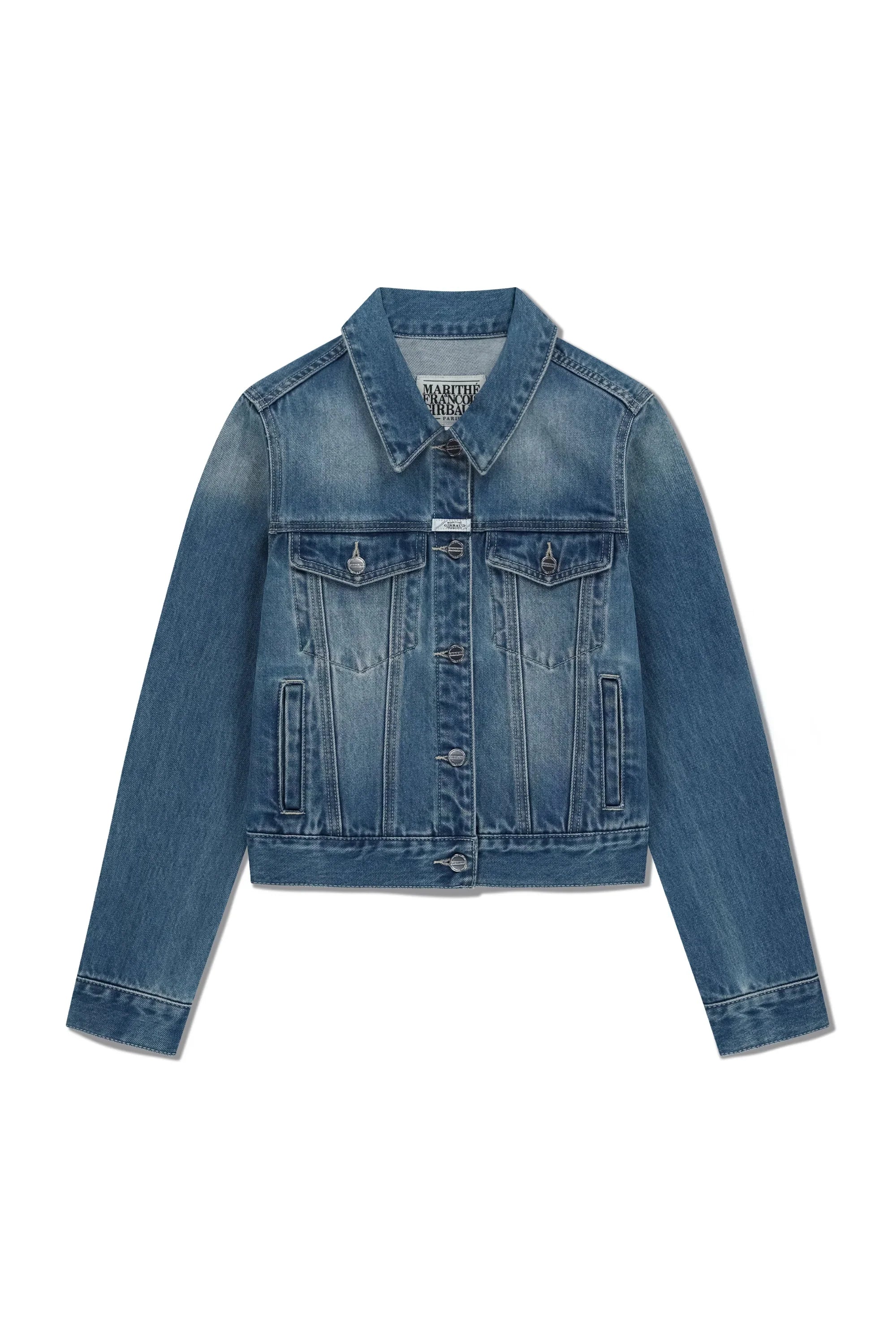 W Denim Trucker Jacket Blue