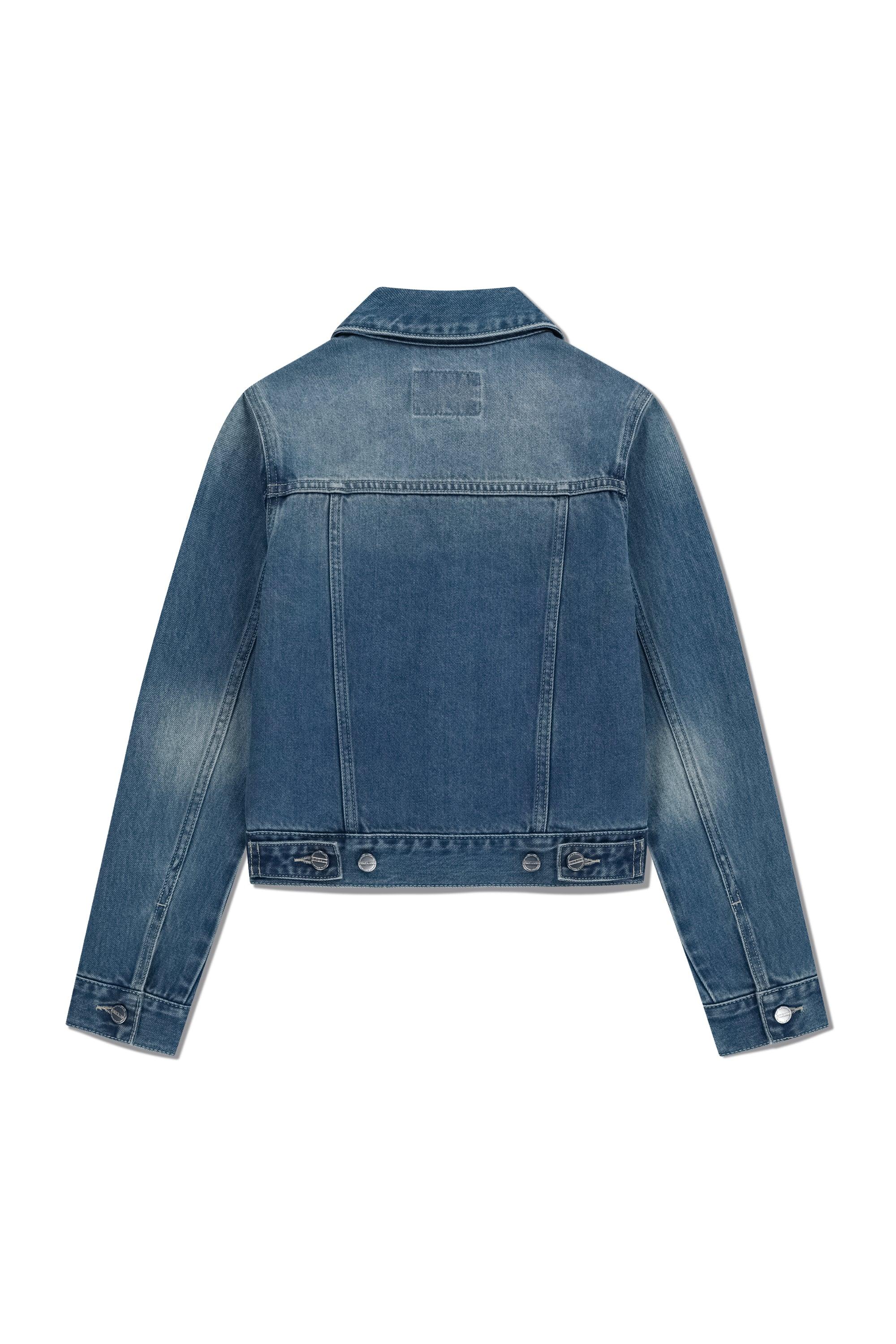 W Denim Trucker Jacket Blue