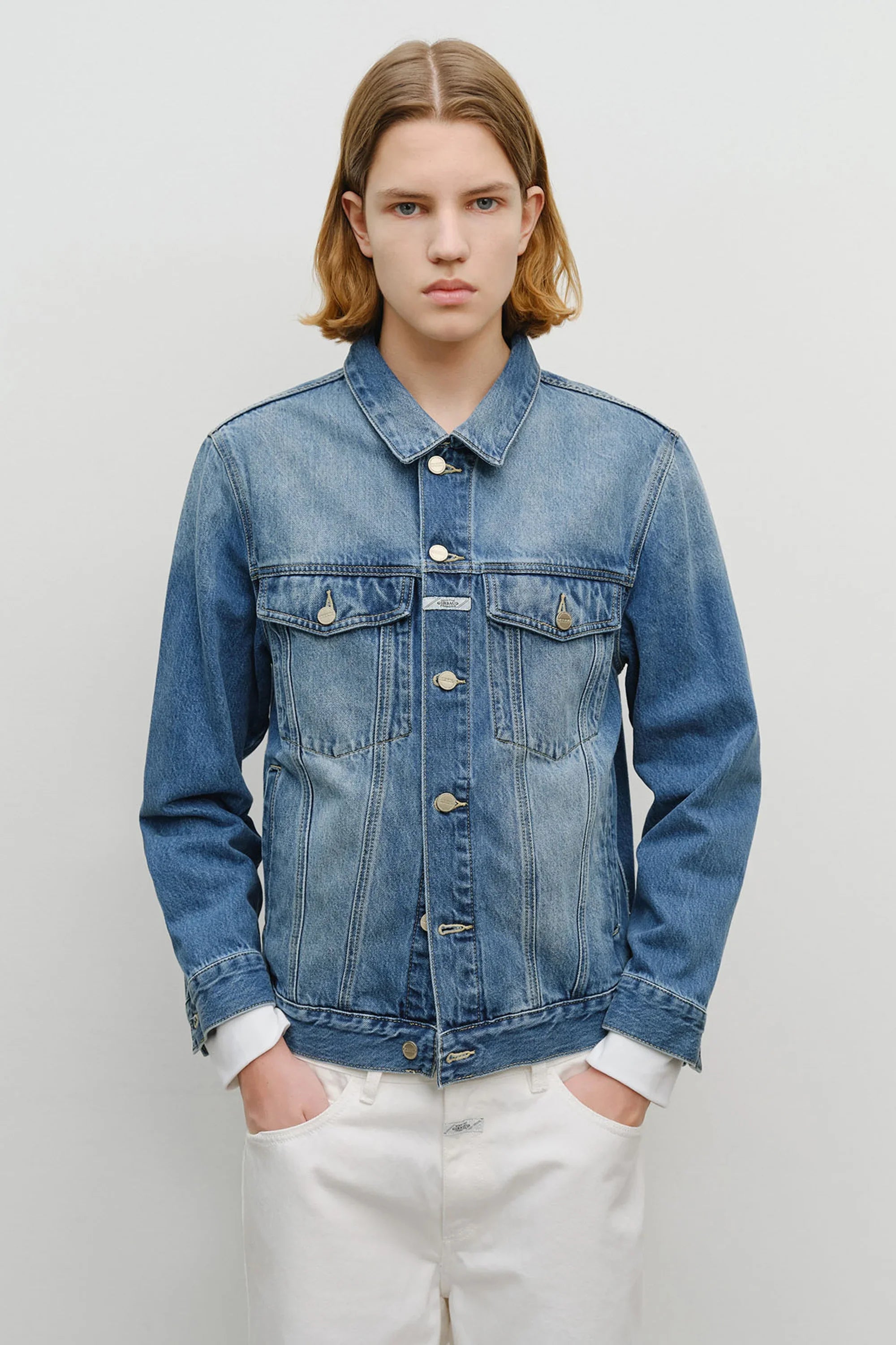 Denim Trucker Jacket Blue