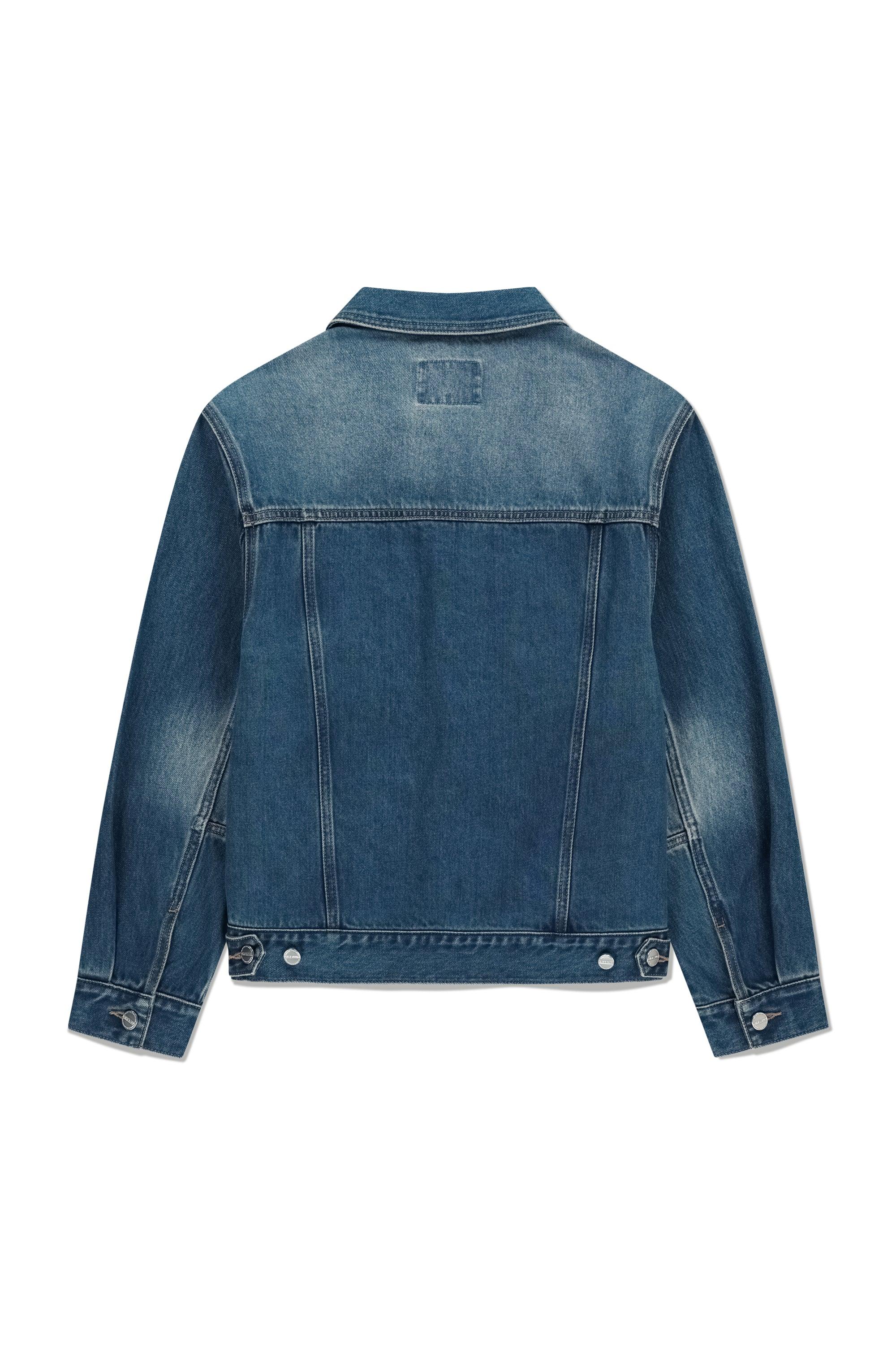 Denim Trucker Jacket Blue