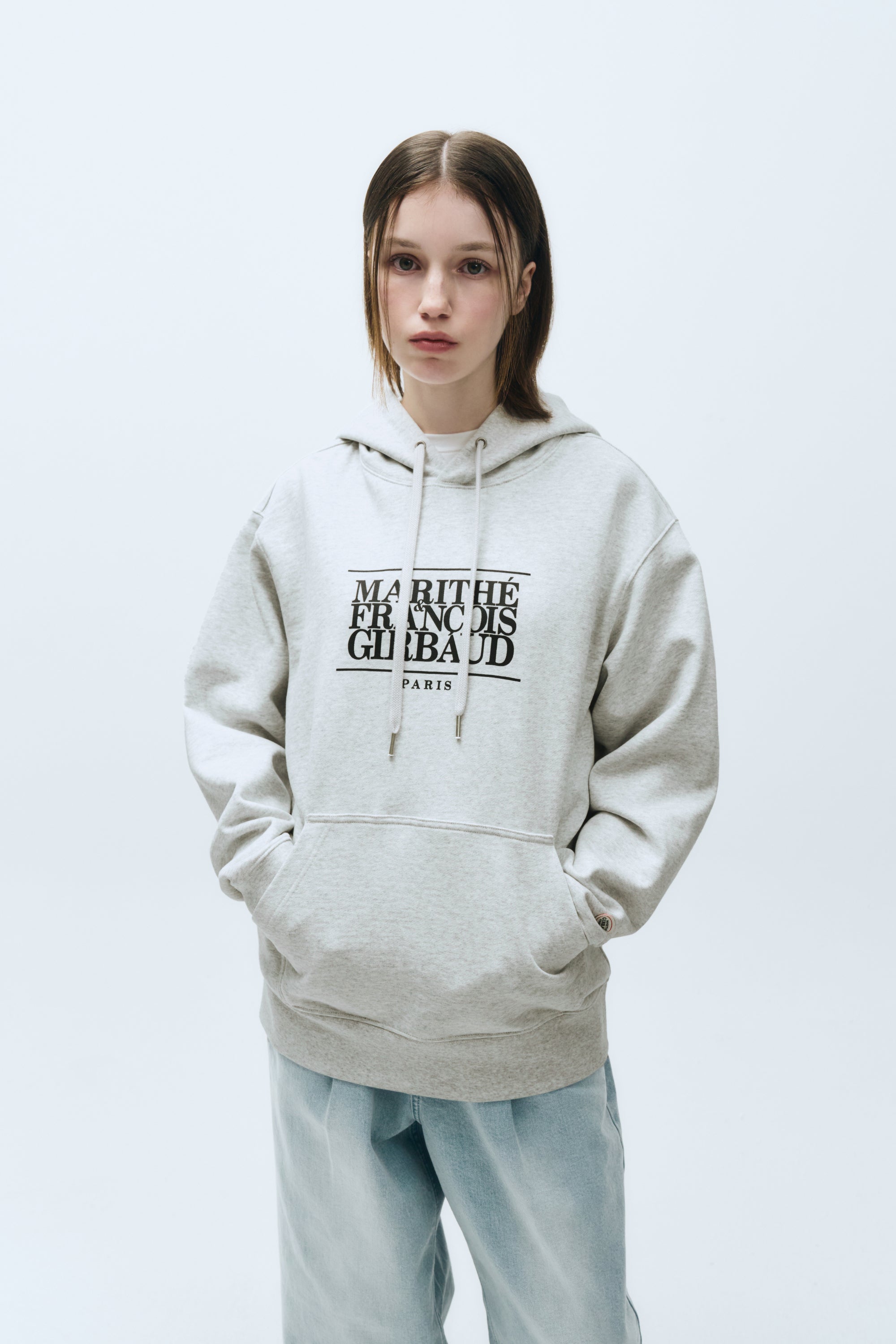 Classic Logo Hoodie Light Heather Gray