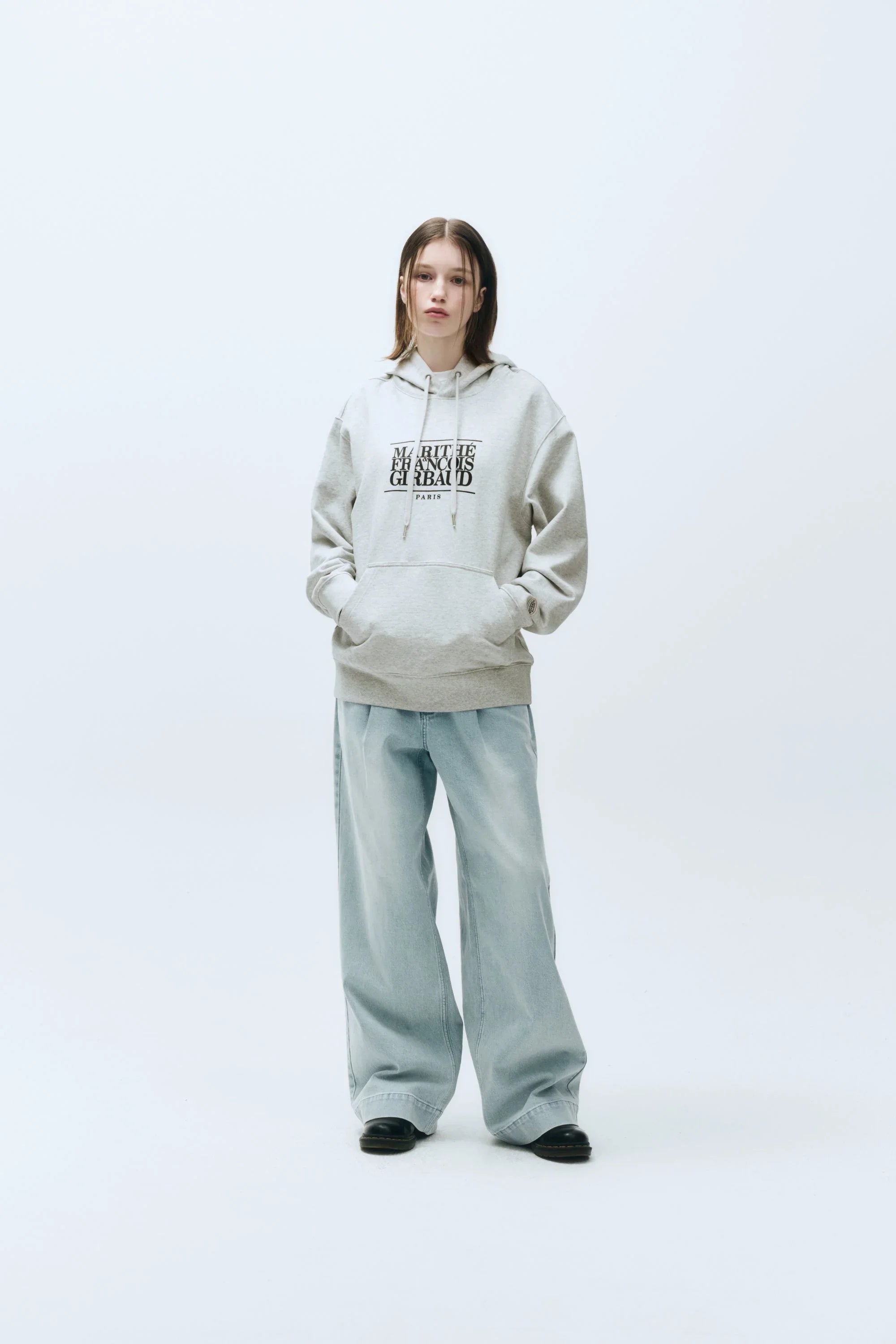 Classic Logo Hoodie Light Heather Gray