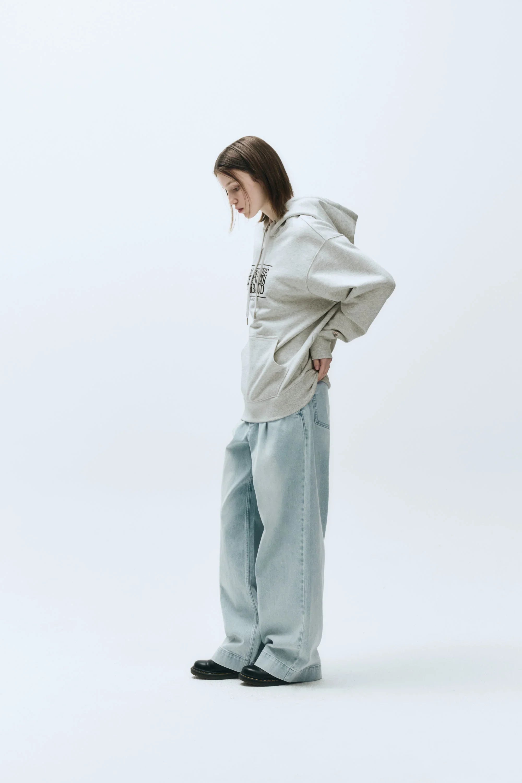 Classic Logo Hoodie Light Heather Gray