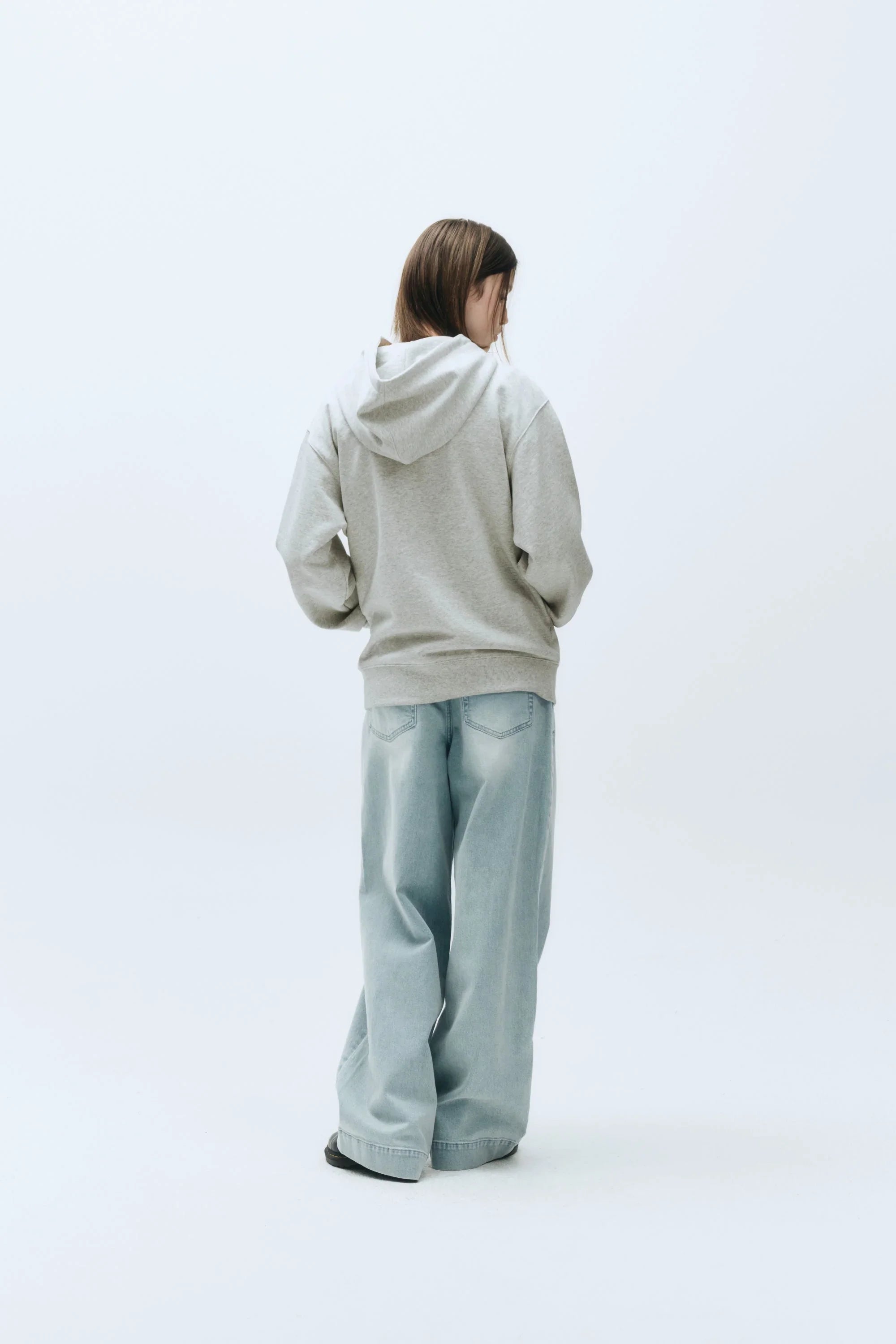 Classic Logo Hoodie Light Heather Gray